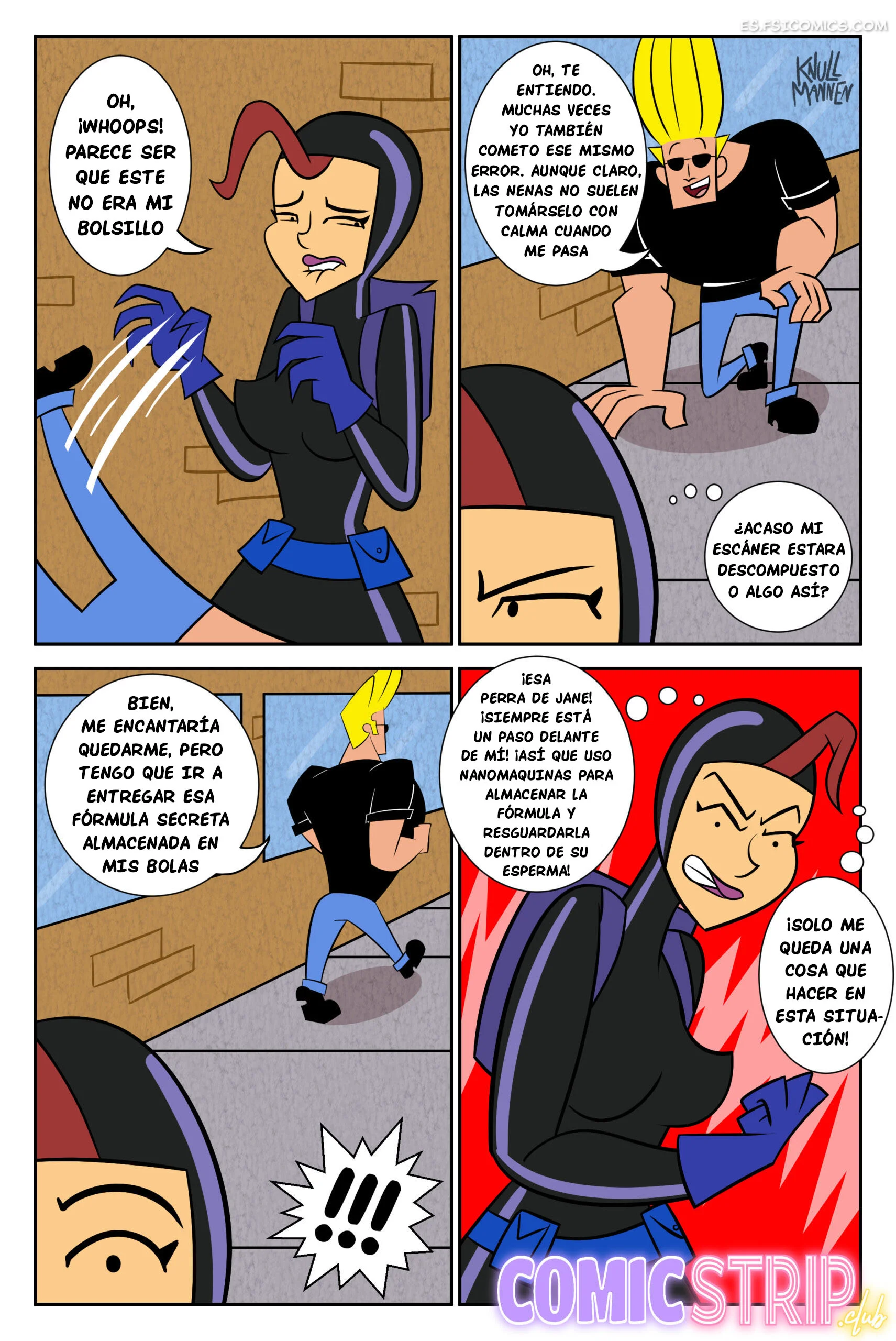Una Gota de tu Semilla (Johnny Bravo) – Knullmannen - 15 - FSI Comics una gota de tu semilla johnny bravo knullmannen 015