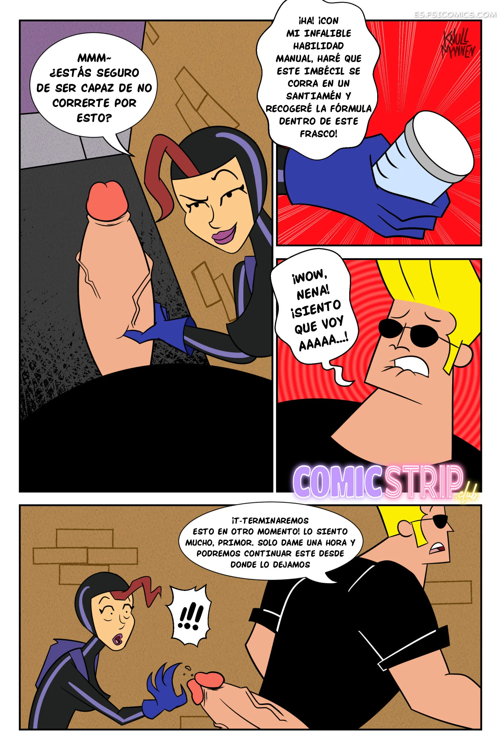 Una Gota de tu Semilla (Johnny Bravo) – Knullmannen - 17 - FSI Comics una gota de tu semilla johnny bravo knullmannen 017