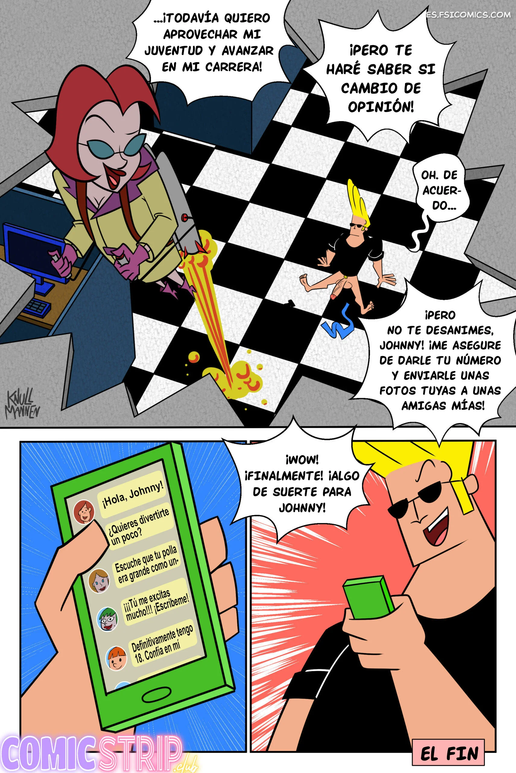Una Gota de tu Semilla (Johnny Bravo) – Knullmannen - 32 - FSI Comics una gota de tu semilla johnny bravo knullmannen 032