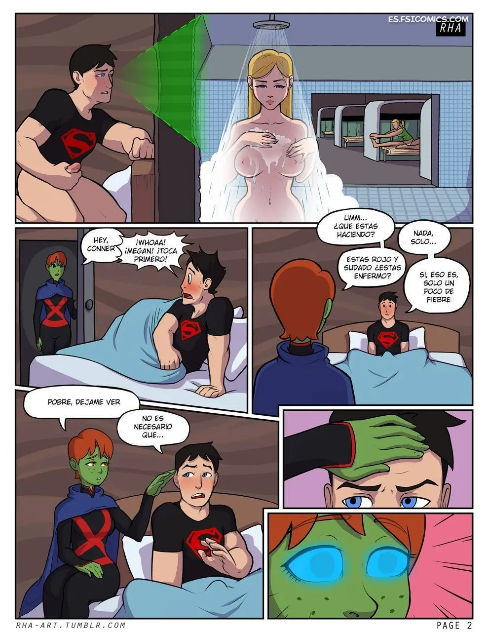 Young Justice Supergreen – Rha - 3 - FSI Comics young justice supergreen rha 003