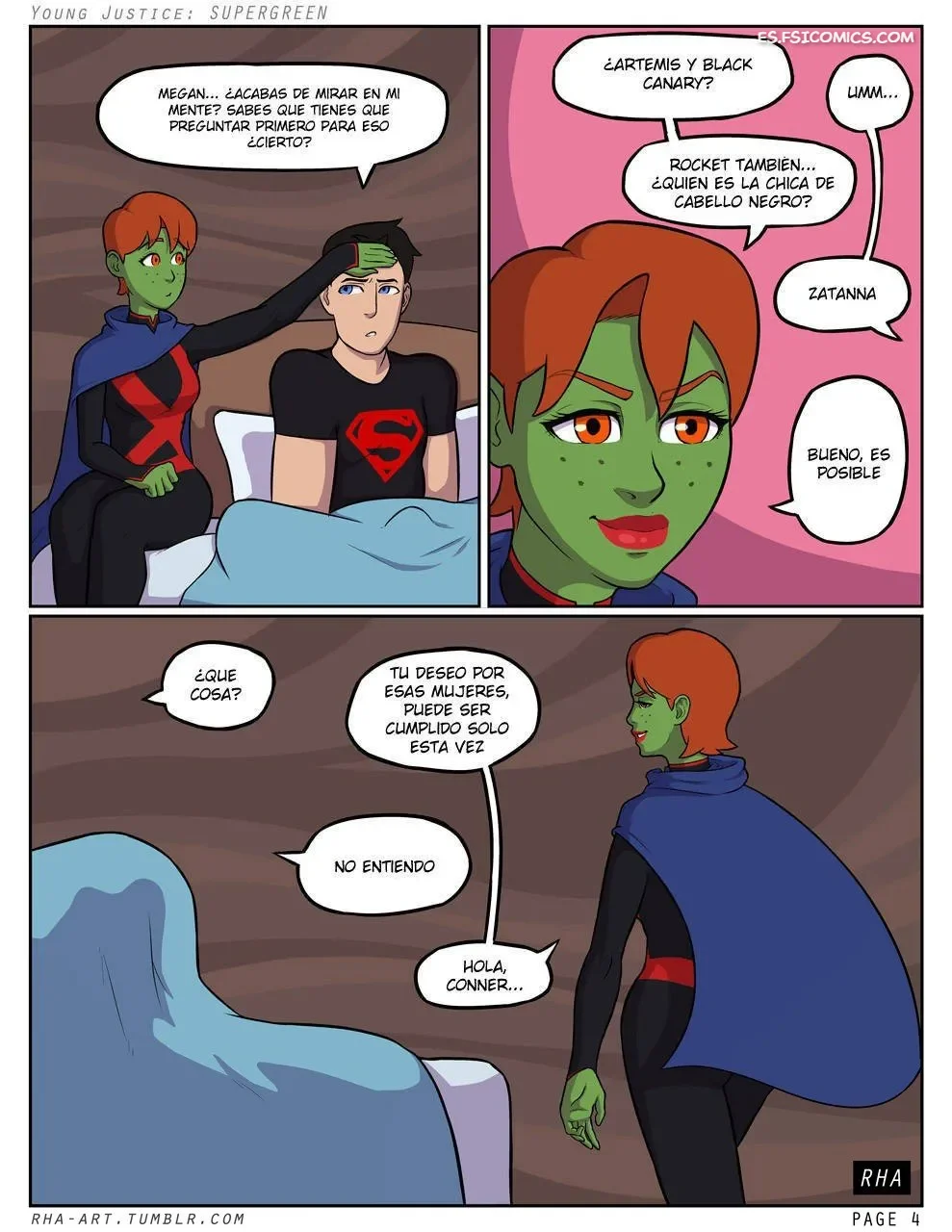 Young Justice Supergreen – Rha - 5 - FSI Comics young justice supergreen rha 005