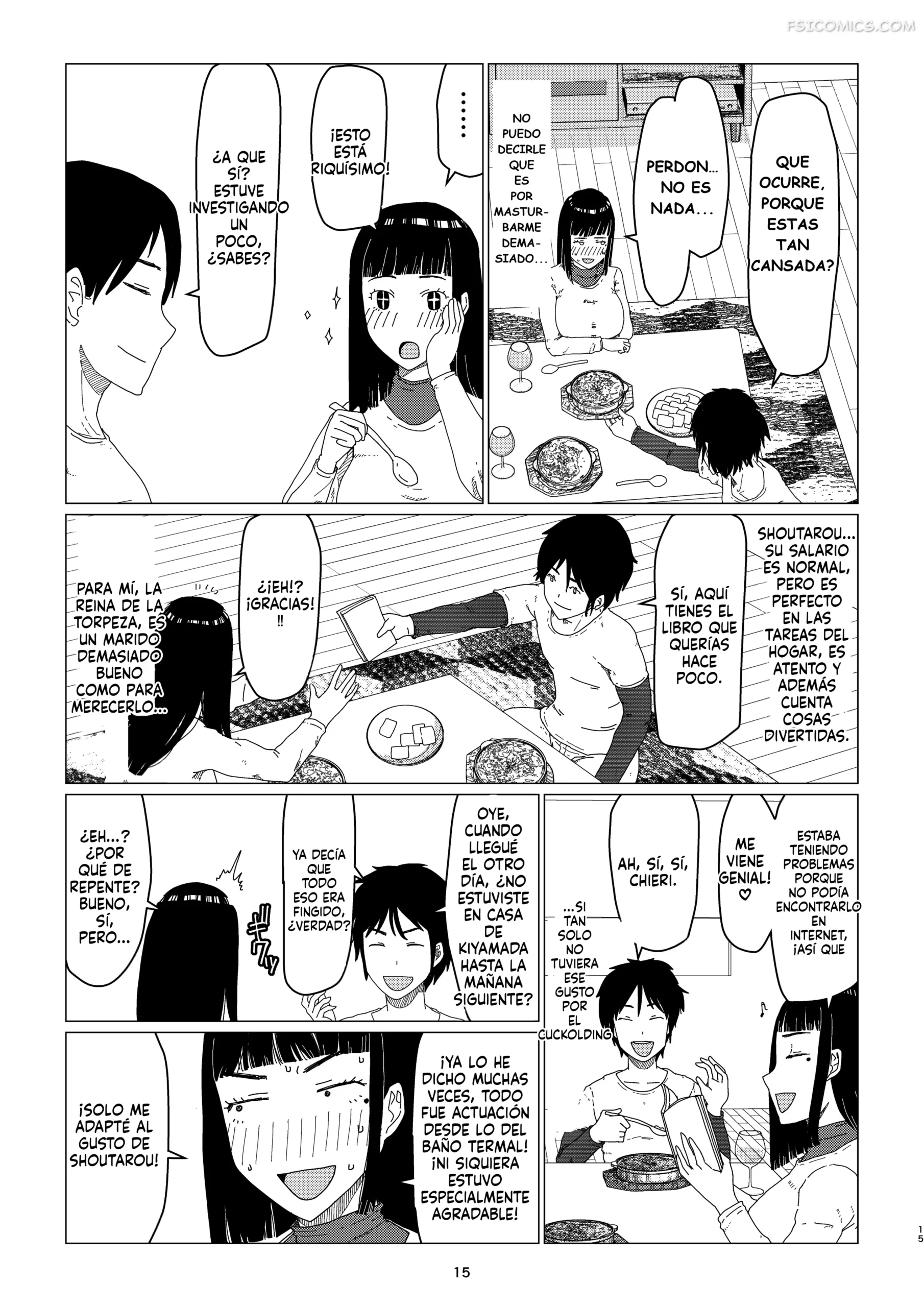 2 Esposas Que Comparten El Inodoro Para El Cuckolding: Aprobado Por El Marido – Jigoku no Nyanko - 19 - FSI Comics 2 esposas que comparten el inodoro para el cuckolding aprobado por el marido jigoku no nyanko 019