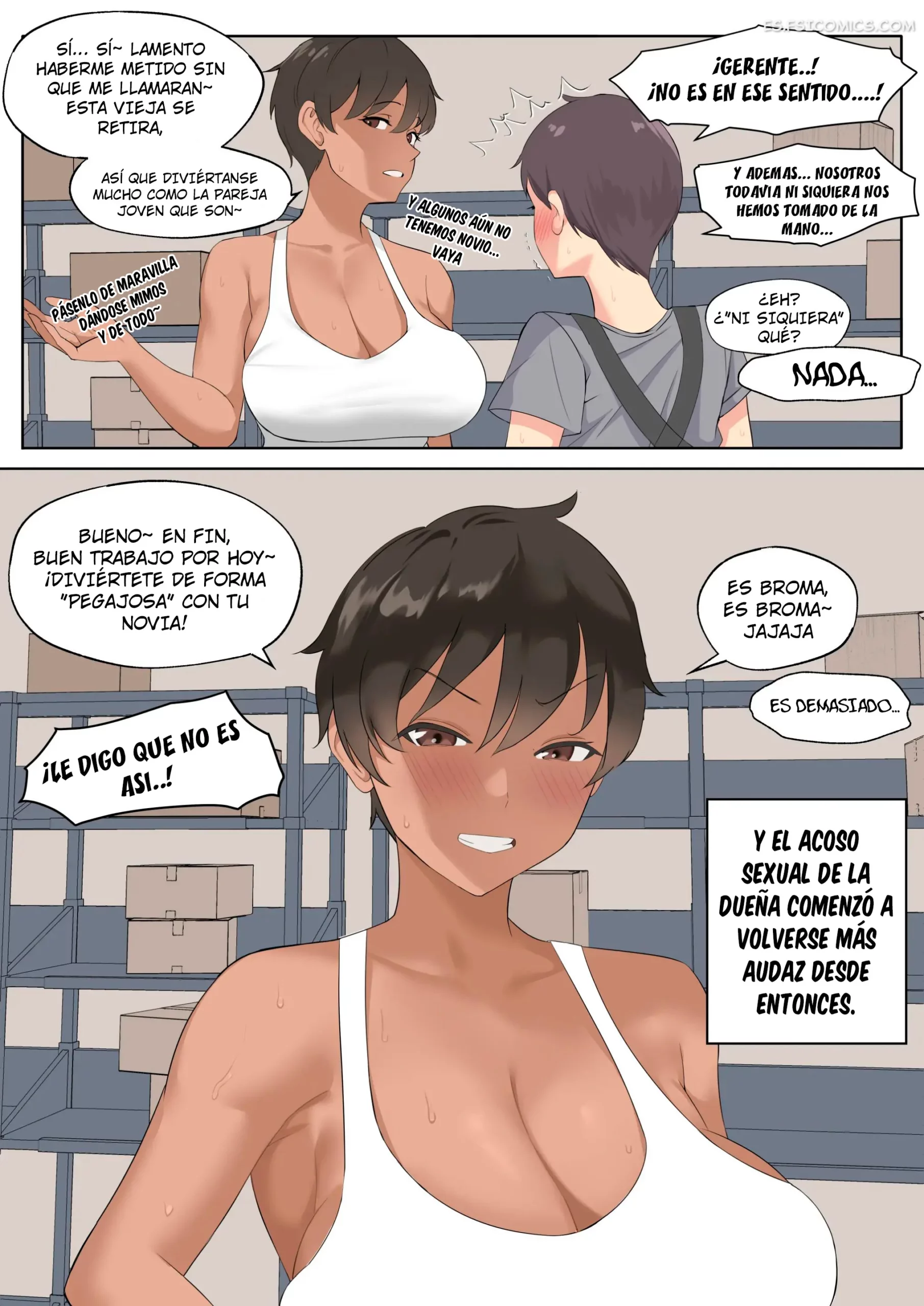 A La Jefa Le Gusta Acosarme Sexualmente – Marotix - 7 - FSI Comics a la jefa le gusta acosarme sexualmente marotix 007