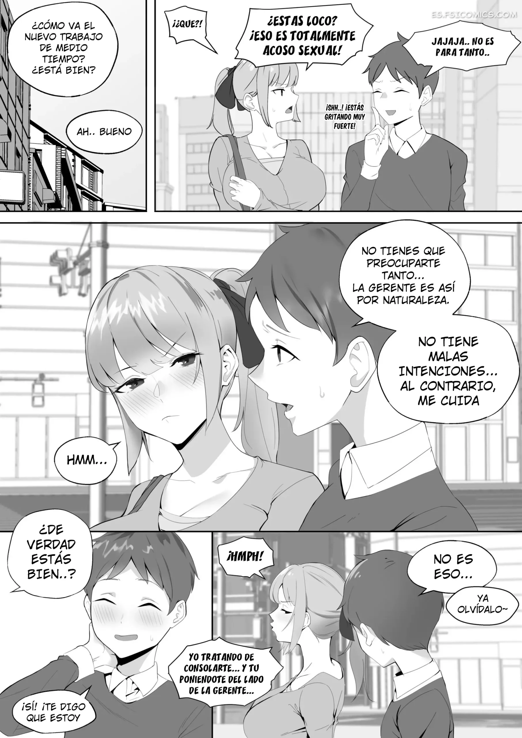 A La Jefa Le Gusta Acosarme Sexualmente – Marotix - 9 - FSI Comics a la jefa le gusta acosarme sexualmente marotix 009