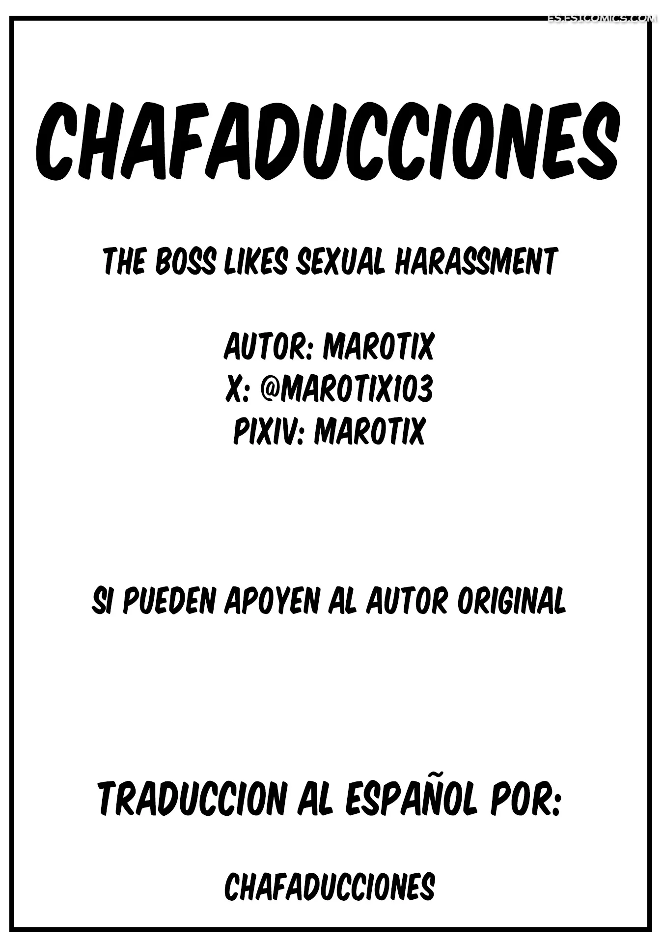 A La Jefa Le Gusta Acosarme Sexualmente – Marotix - 58 - FSI Comics a la jefa le gusta acosarme sexualmente marotix 058