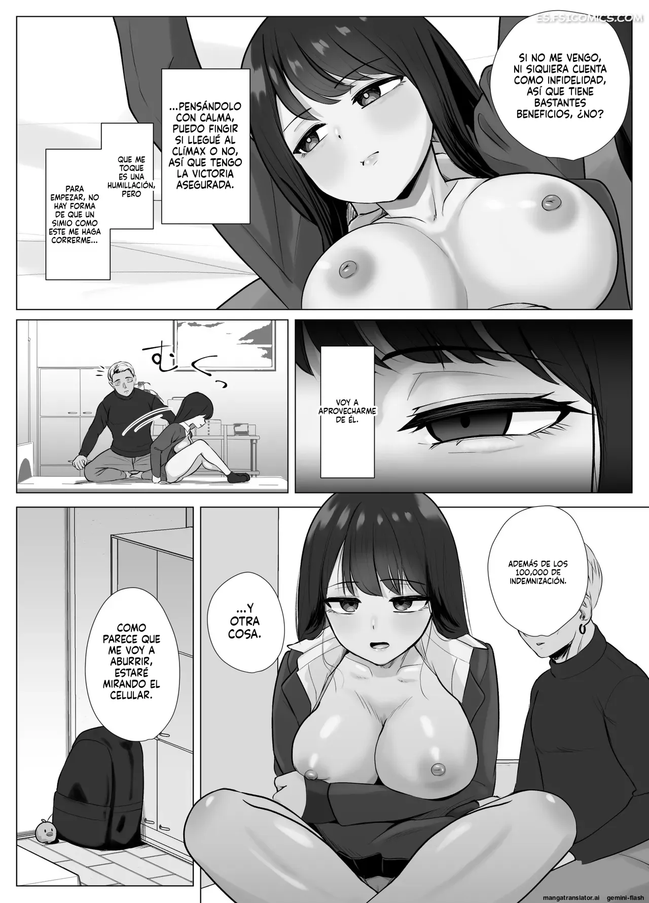 App De Detección De Clímax: Notificaciones Ininterrumpidas De Cuernos – Sora Paprika - 18 - FSI Comics app de deteccion de climax notificaciones ininterrumpidas de cuernos sora paprika 018