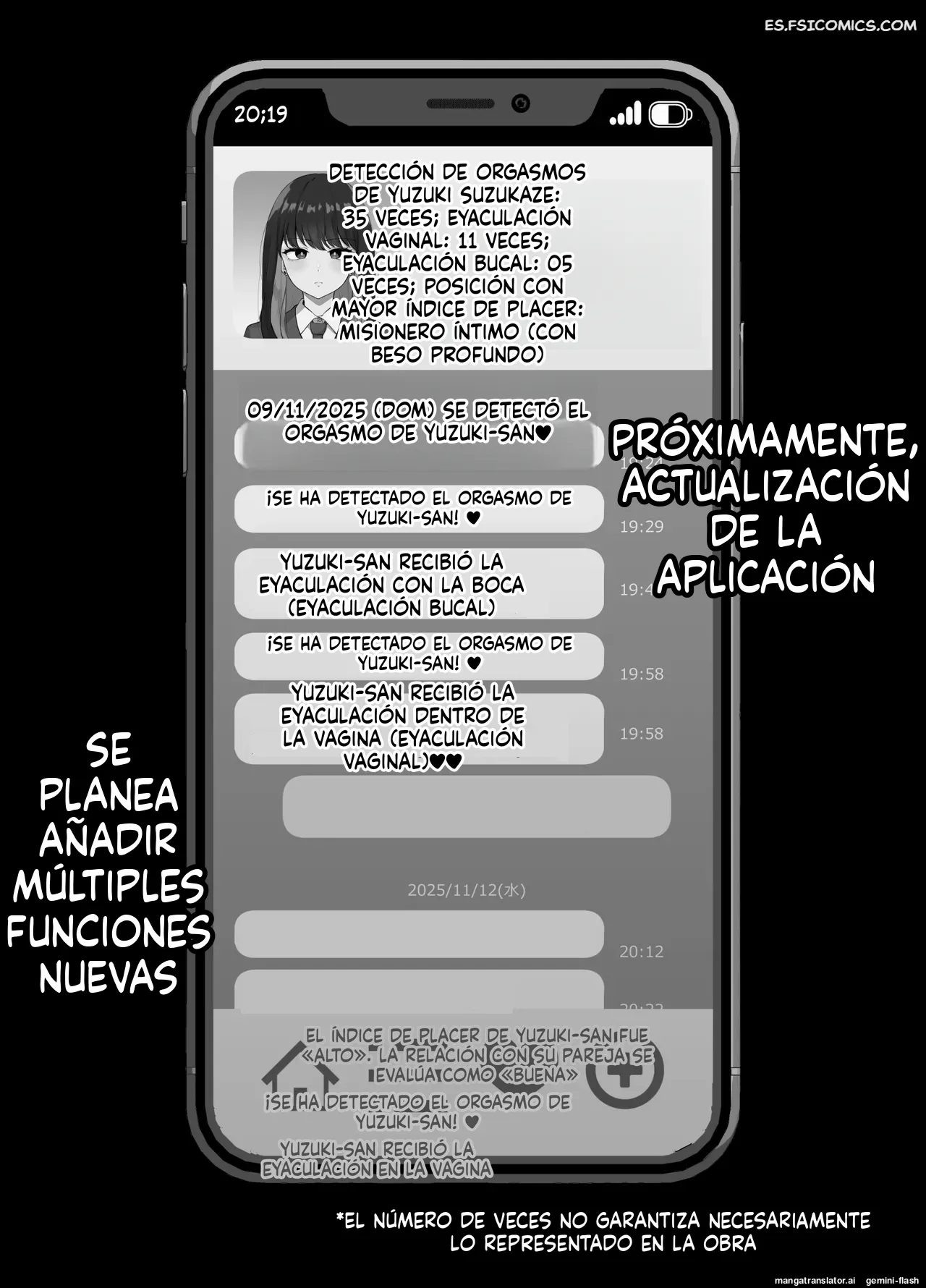 App De Detección De Clímax: Notificaciones Ininterrumpidas De Cuernos – Sora Paprika - 42 - FSI Comics app de deteccion de climax notificaciones ininterrumpidas de cuernos sora paprika 042
