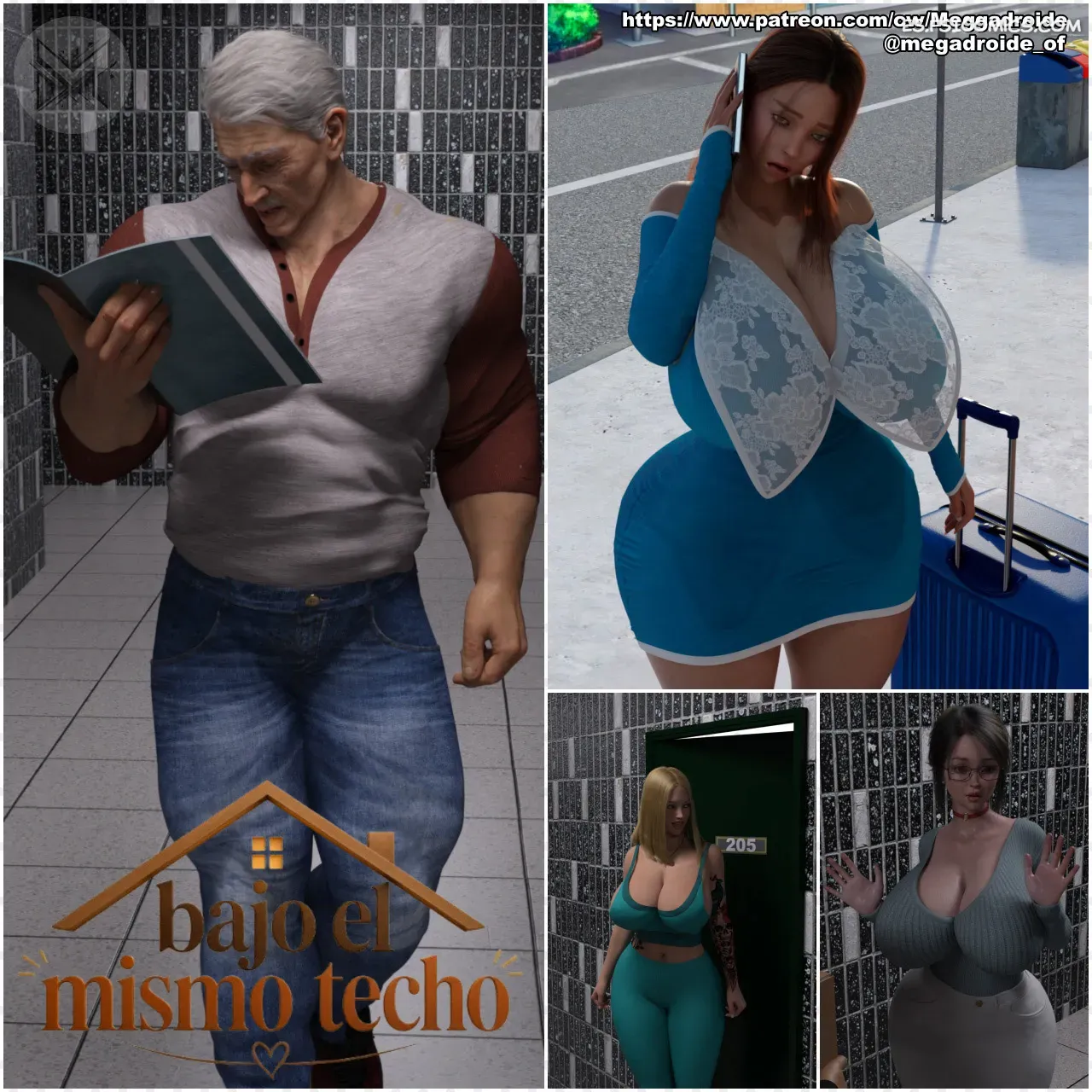 bajo el mismo techo capitulo 1 meggadroide 001