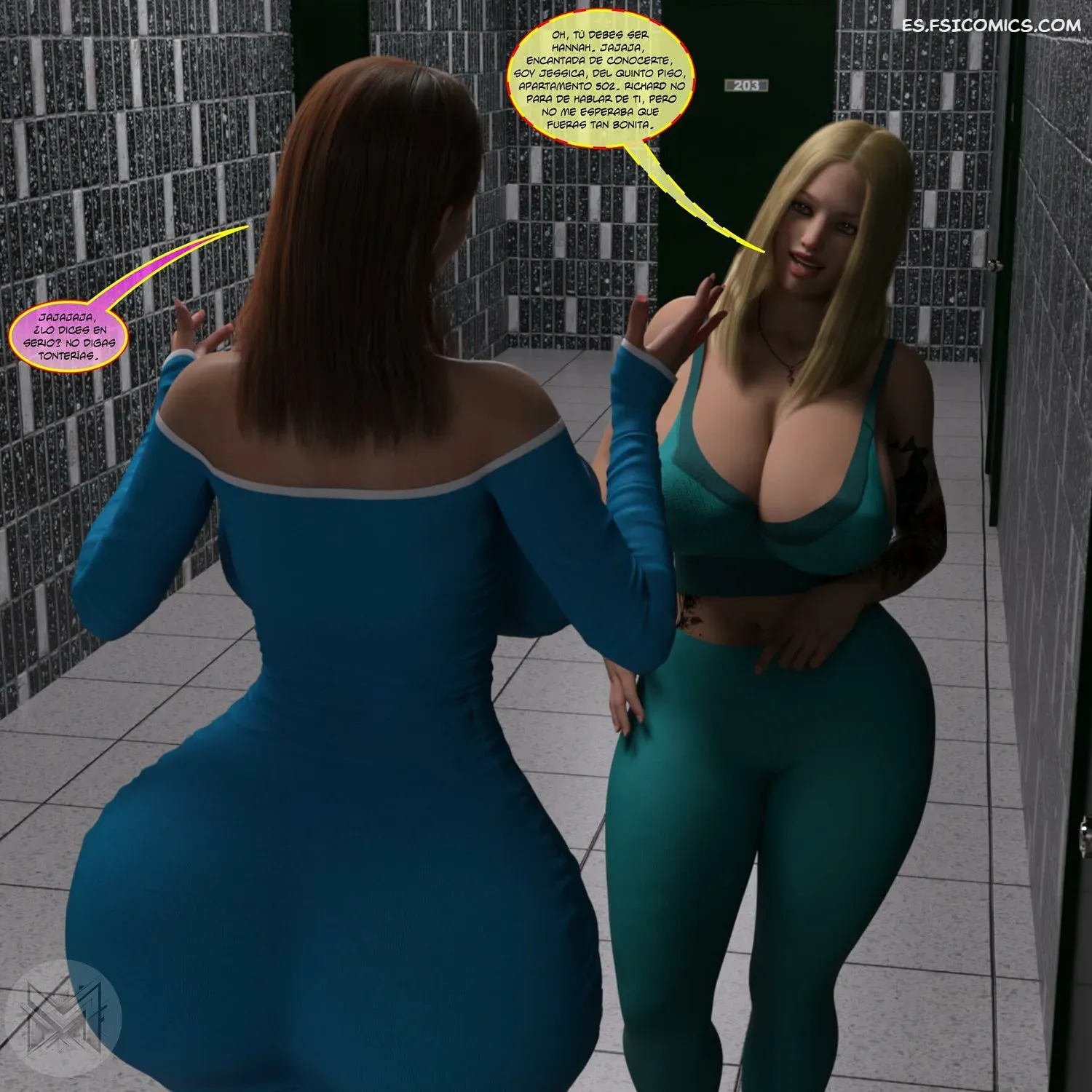 Bajo El Mismo Techo Capítulo 1 – Meggadroide - 12 - FSI Comics bajo el mismo techo capitulo 1 meggadroide 012