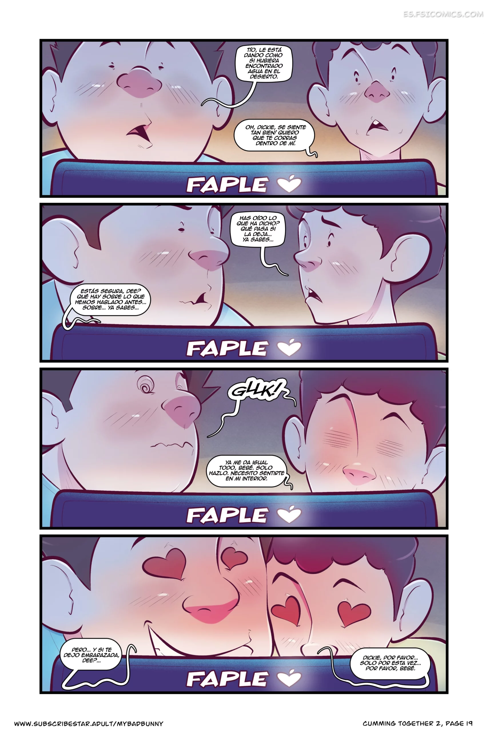 Cumming Together Capítulo 2 – MyBadBunny - 20 - FSI Comics cumming together capitulo 2 mybadbunny 020
