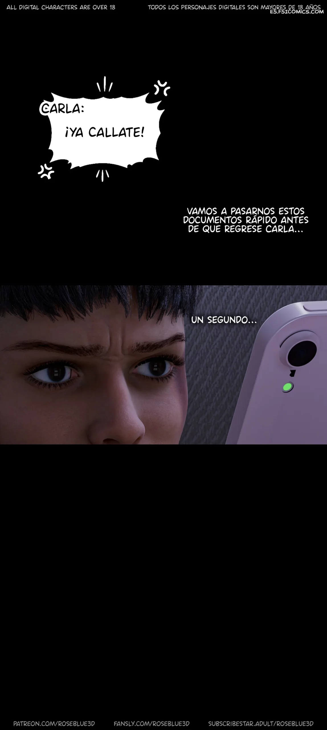 Despedido Capítulo 7 – Rose Blue 3D - 85 - FSI Comics despedido capitulo 7 rose blue 3d 085