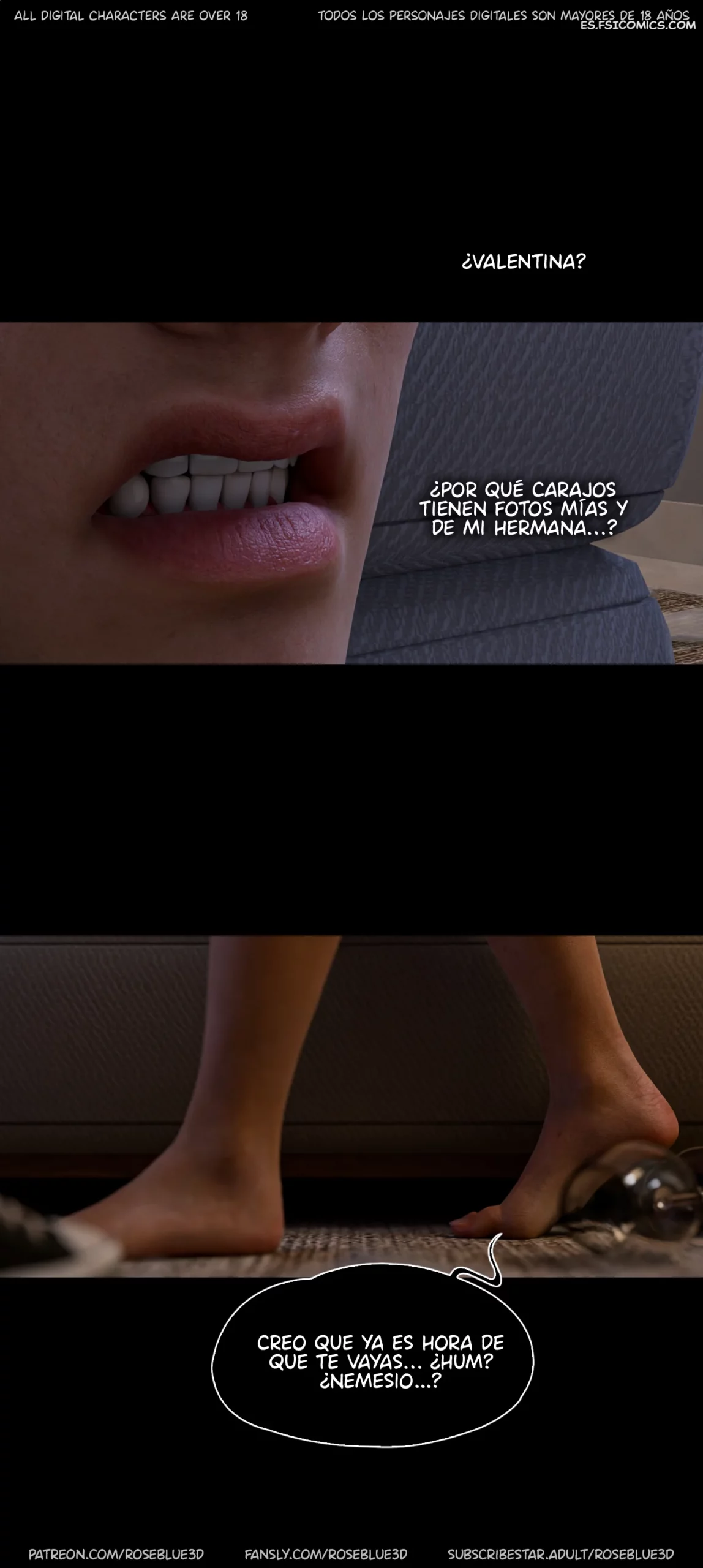 Despedido Capítulo 7 – Rose Blue 3D - 86 - FSI Comics despedido capitulo 7 rose blue 3d 086
