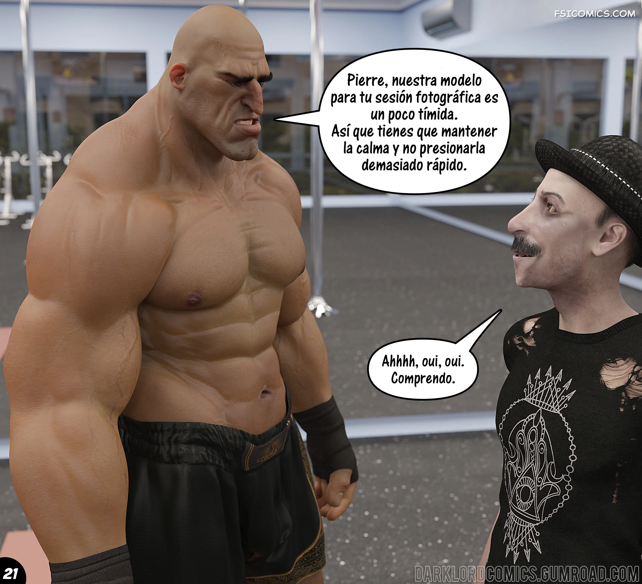 El Entrenamiento de Natasha Capítulo 2 – Darklord - 22 - FSI Comics el entrenamiento de natasha capitulo 2 darklord 022