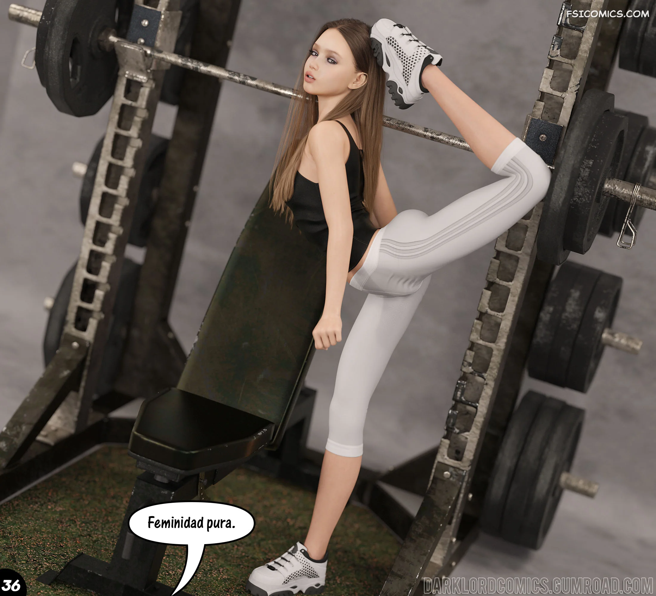 El Entrenamiento de Natasha Capítulo 2 – Darklord - 37 - FSI Comics el entrenamiento de natasha capitulo 2 darklord 037