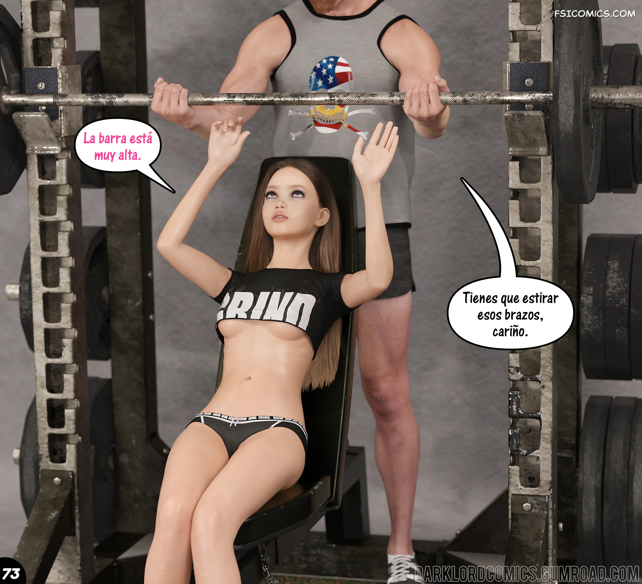 El Entrenamiento de Natasha Capítulo 2 – Darklord - 74 - FSI Comics el entrenamiento de natasha capitulo 2 darklord 074