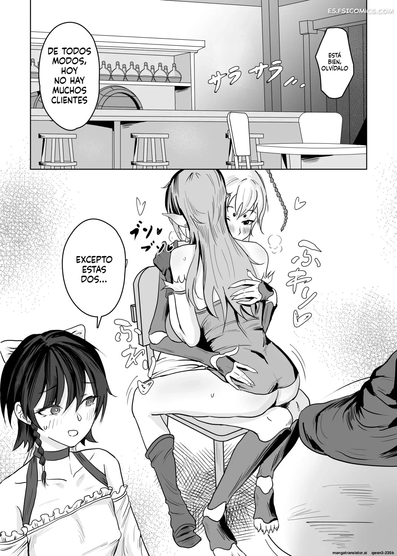 ¿Es el bar que dirige mi mamá una taberna Isekai Yuri? – Sekka Mushi - 8 - FSI Comics es el bar que dirige mi mama una taberna isekai yuri sekka mushi 008