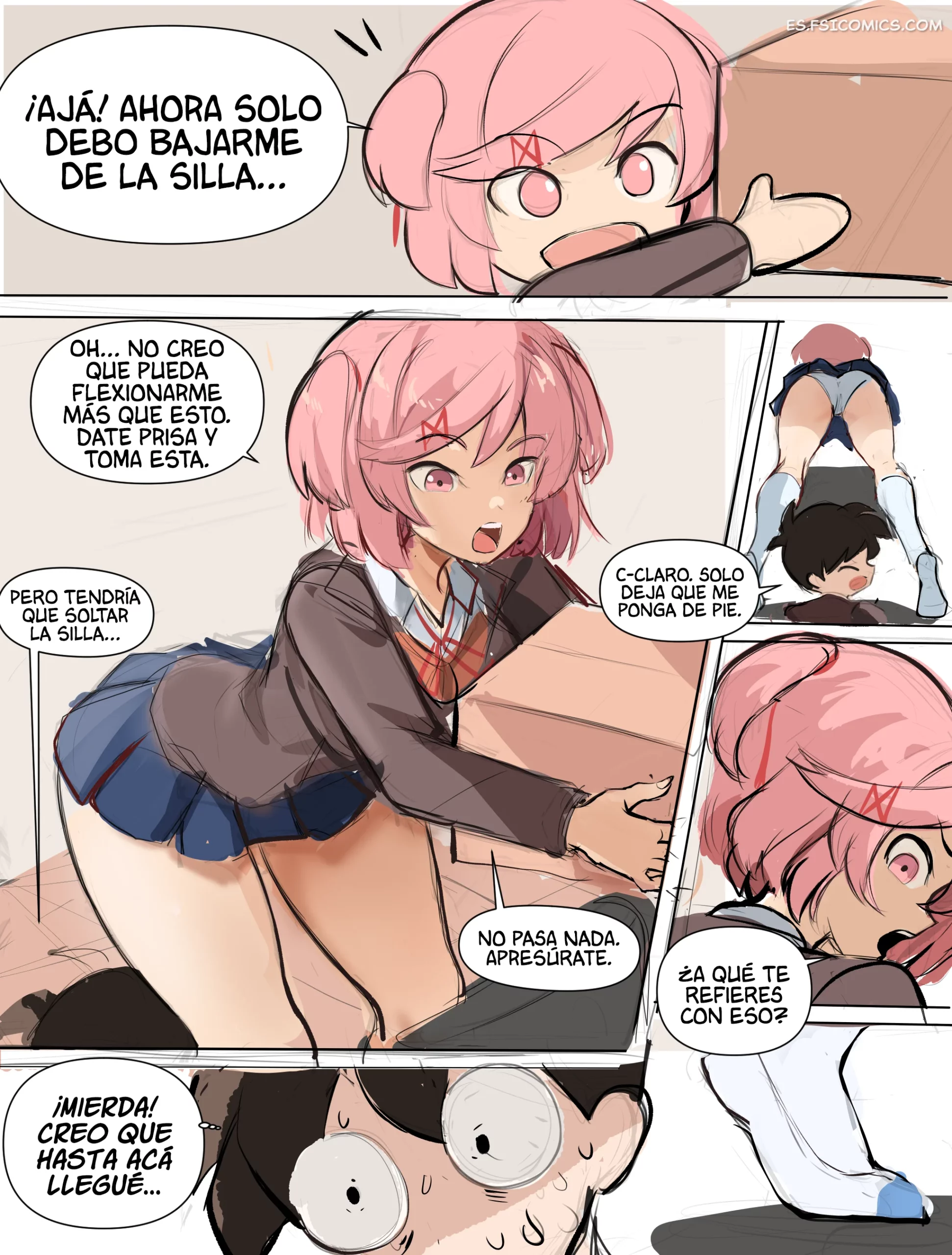 Juega Conmigo (Doki Doki Literature Club) – RakeemSpoon - 3 - FSI Comics juega conmigo doki doki literature club rakeemspoon 003