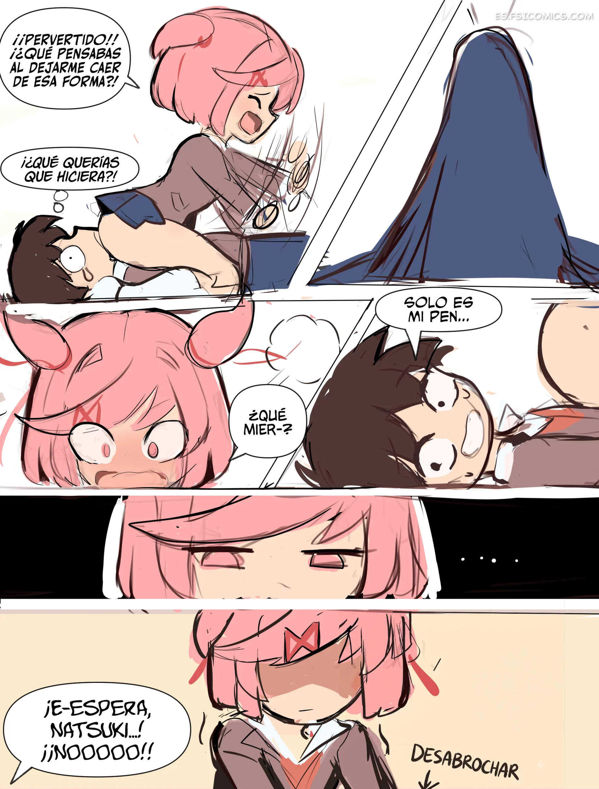 Juega Conmigo (Doki Doki Literature Club) – RakeemSpoon - 7 - FSI Comics juega conmigo doki doki literature club rakeemspoon 007