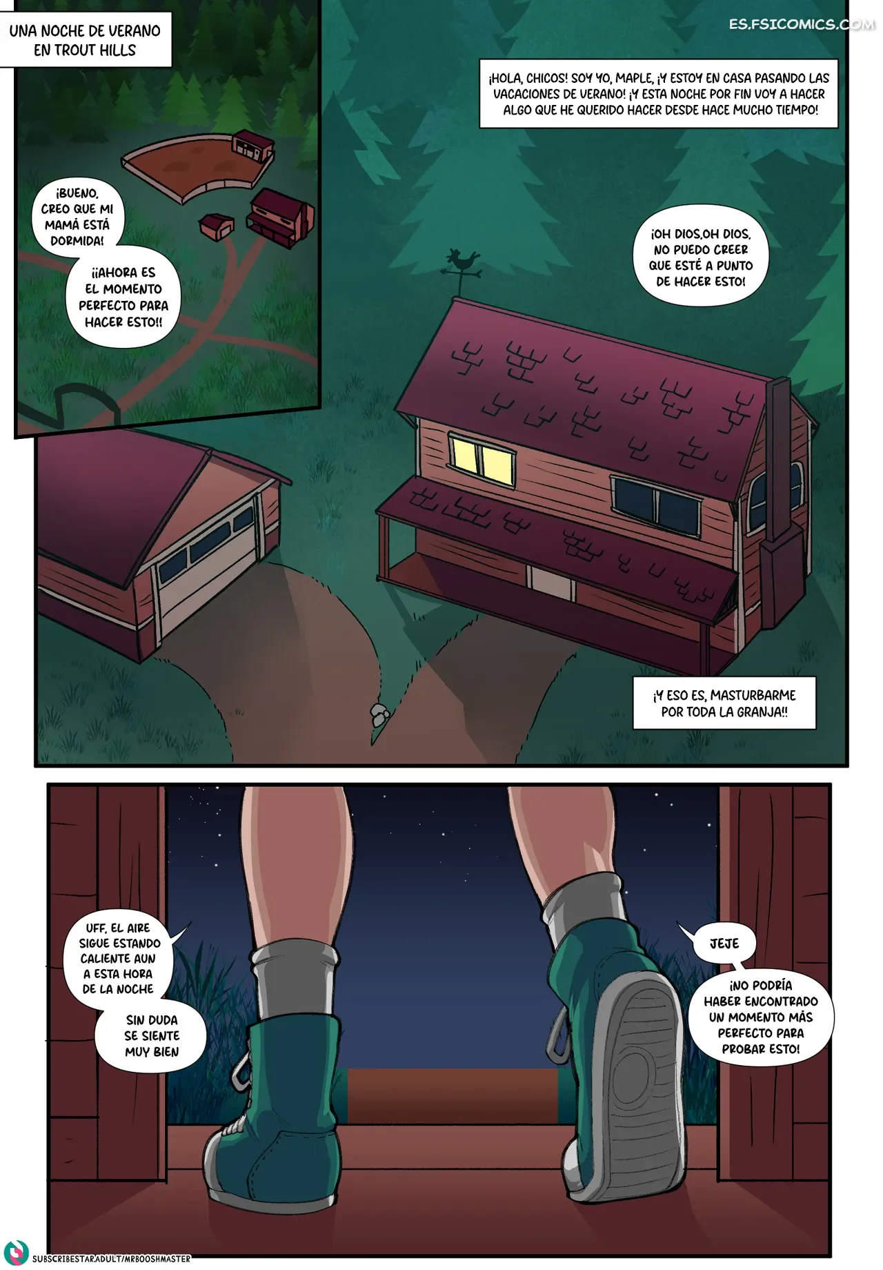 La Chica Banana Del Corral – MrBooshmaster - 2 - FSI Comics la chica banana del corral mrbooshmaster 002