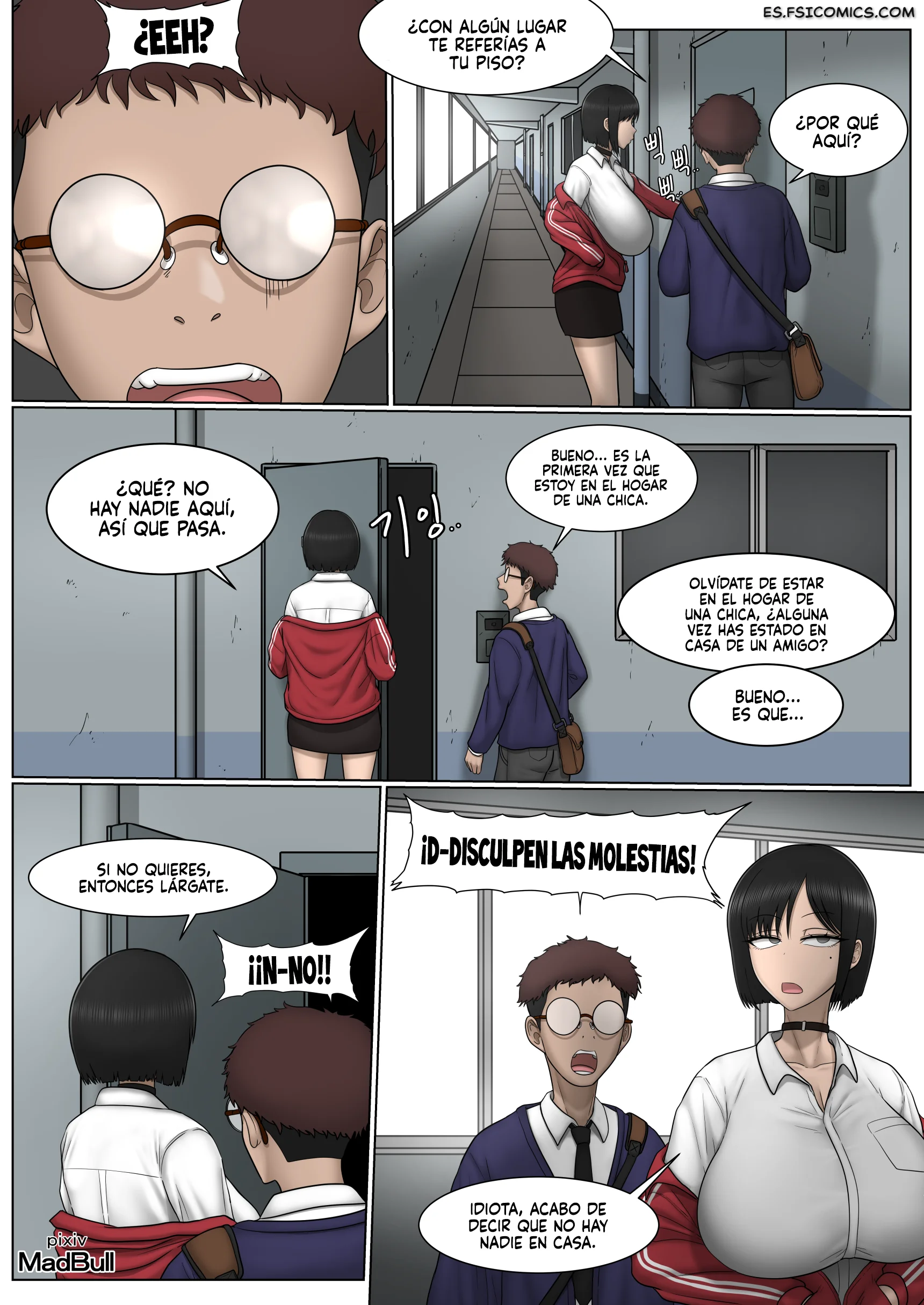 La Chica Que Vende La Leche De Sus Tetas Capítulo 2 – MadBull - 4 - FSI Comics la chica que vende la leche de sus tetas capitulo 2 madbull 004