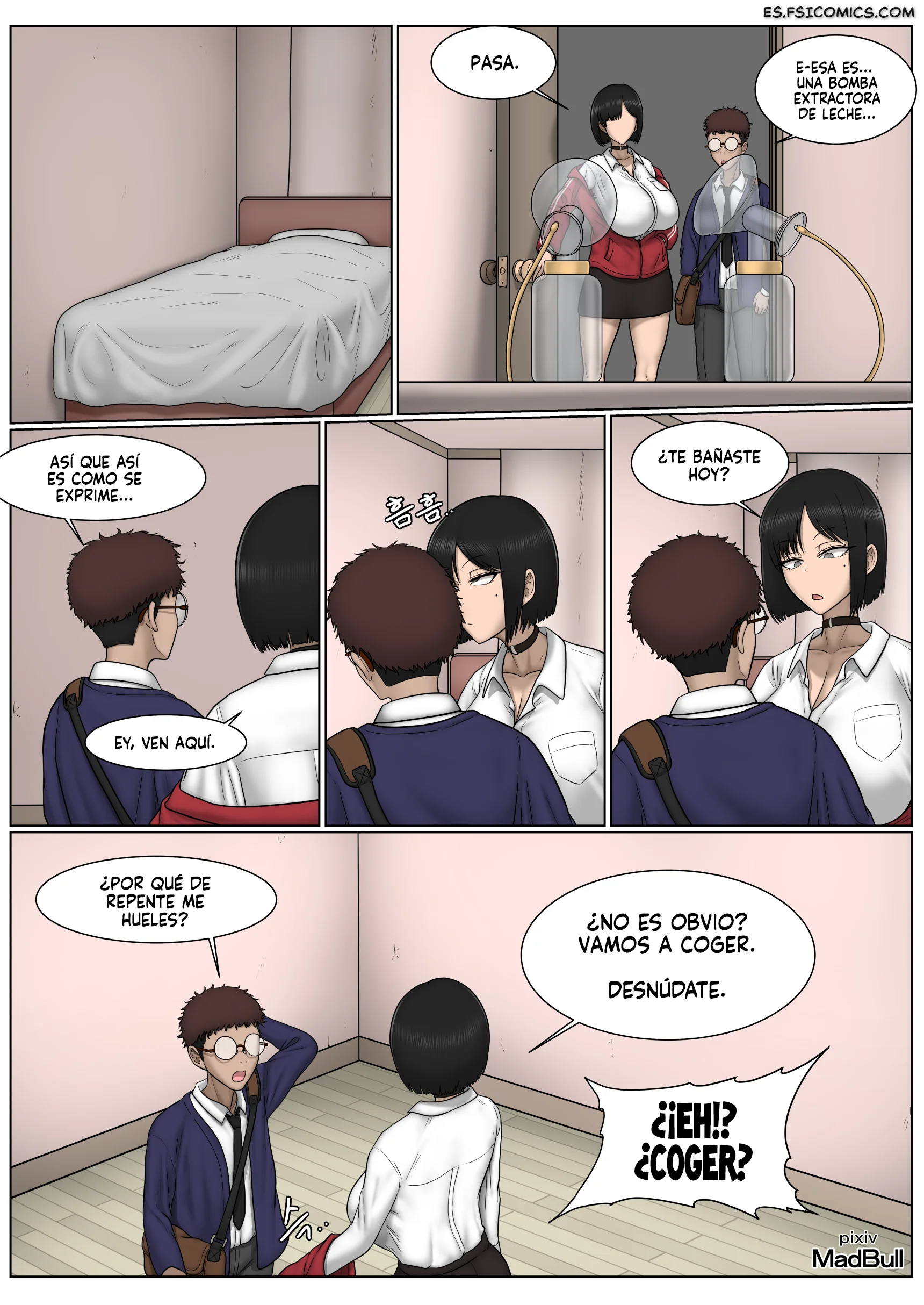 La Chica Que Vende La Leche De Sus Tetas Capítulo 2 – MadBull - 5 - FSI Comics la chica que vende la leche de sus tetas capitulo 2 madbull 005