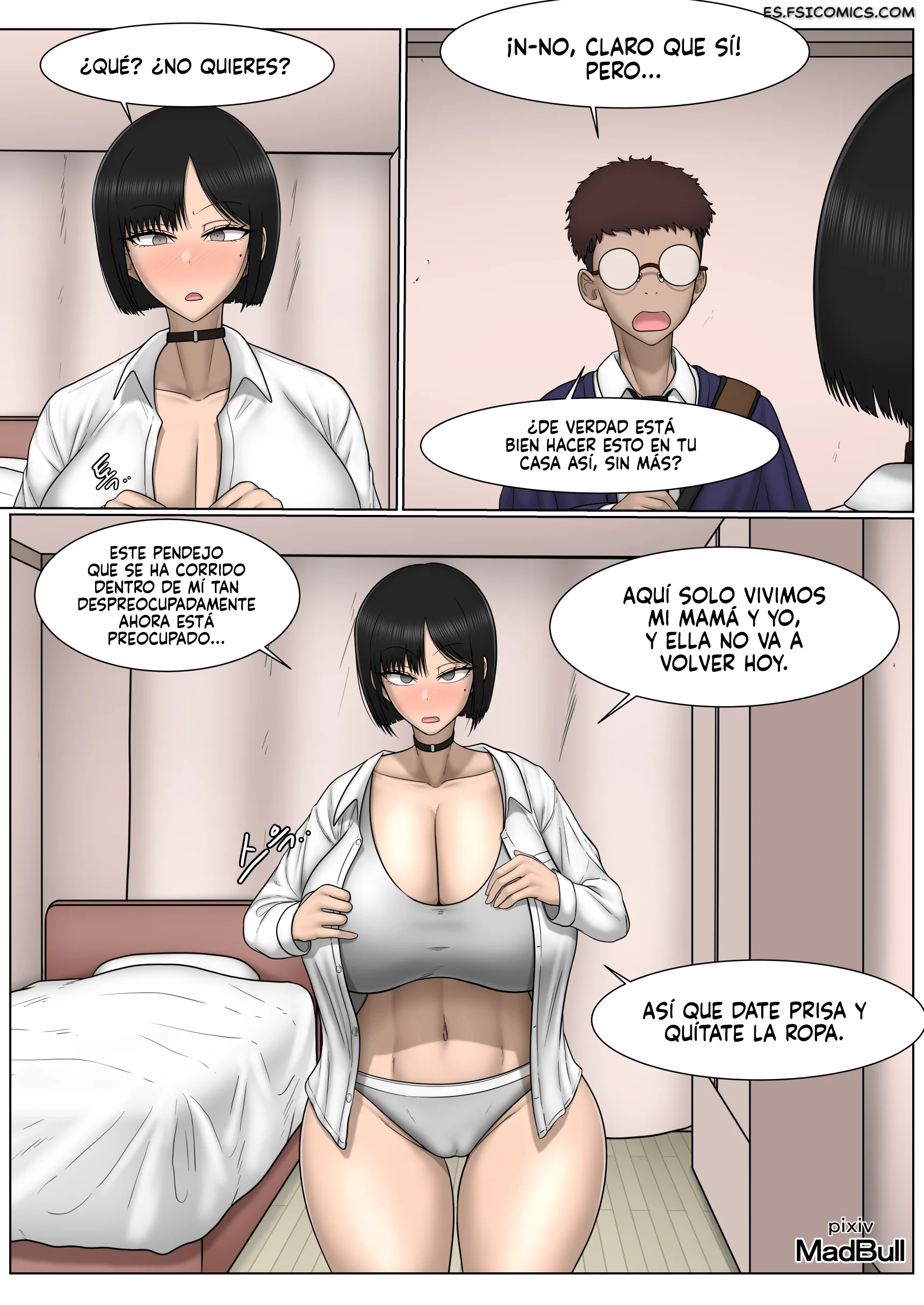 La Chica Que Vende La Leche De Sus Tetas Capítulo 2 – MadBull - 6 - FSI Comics la chica que vende la leche de sus tetas capitulo 2 madbull 006