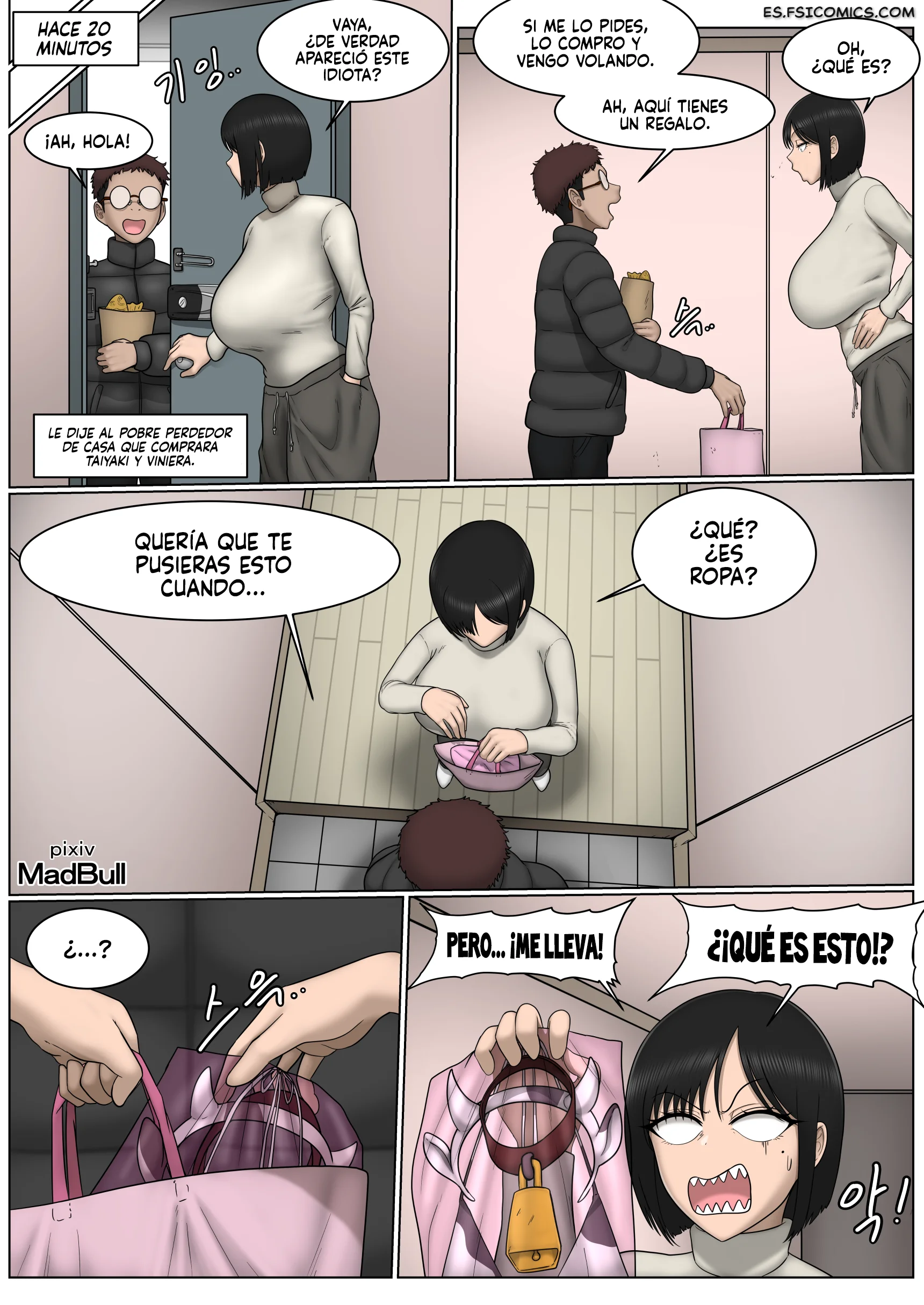 La Chica Que Vende La Leche De Sus Tetas Capítulo 3 – MadBull - 2 - FSI Comics la chica que vende la leche de sus tetas capitulo 3 madbull 002