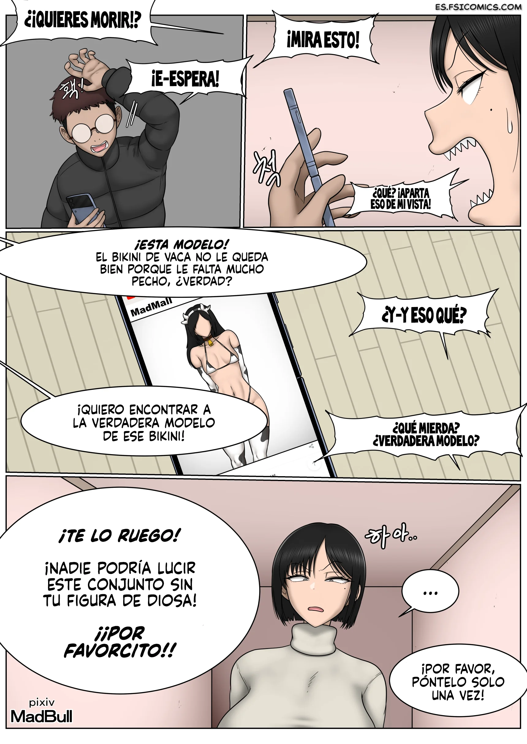 La Chica Que Vende La Leche De Sus Tetas Capítulo 3 – MadBull - 3 - FSI Comics la chica que vende la leche de sus tetas capitulo 3 madbull 003