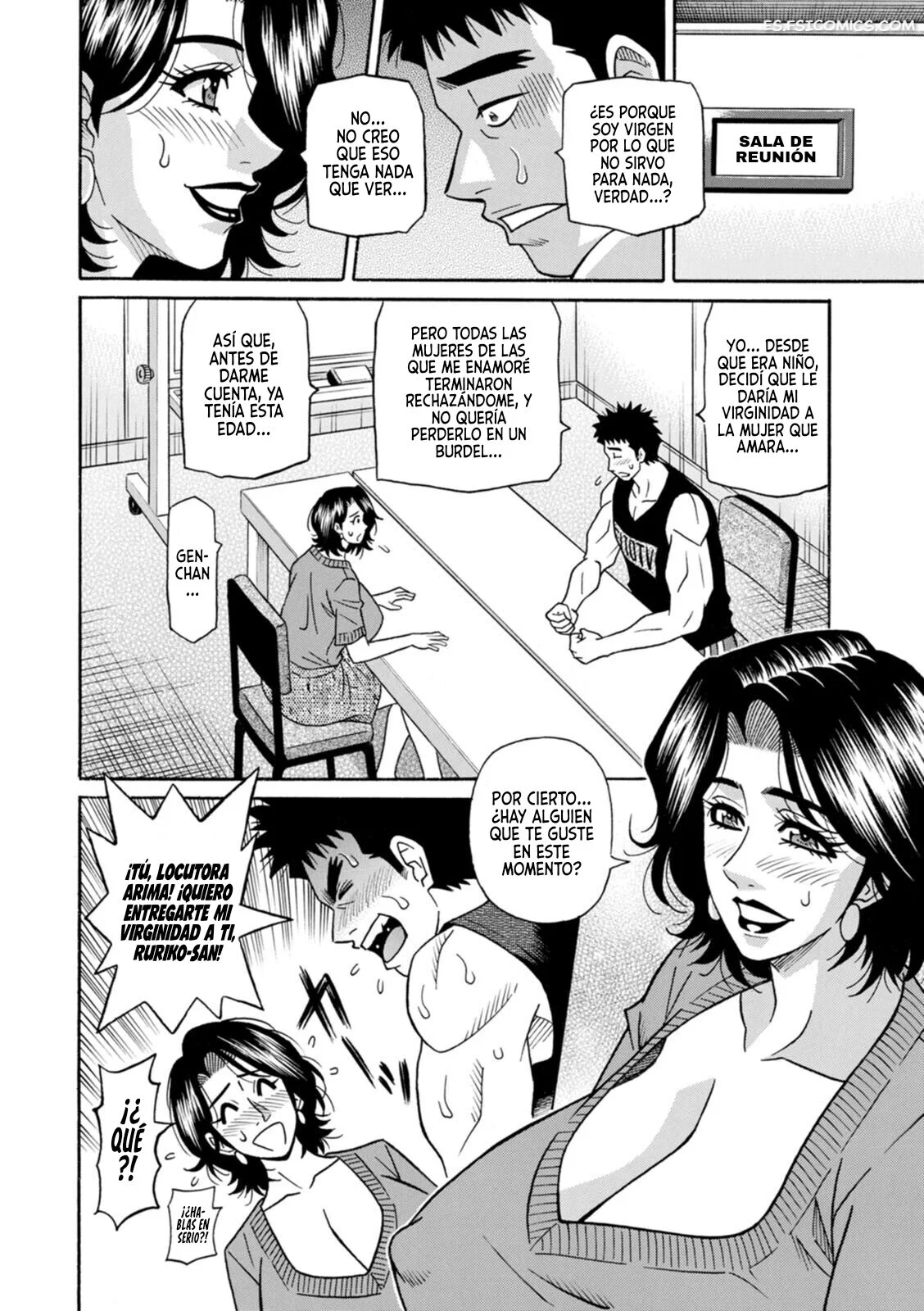 La Extraordinaria Vida De Ruriko, La Locutora Viuda Capítulo 1 – Ozaki Akira - 12 - FSI Comics la extraordinaria vida de ruriko la locutora viuda capitulo 1 ozaki akira 012
