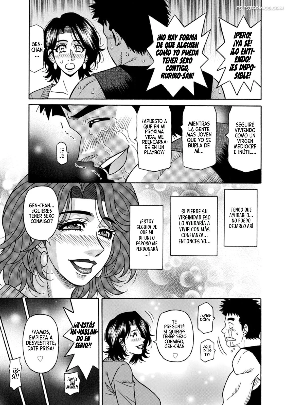 La Extraordinaria Vida De Ruriko, La Locutora Viuda Capítulo 1 – Ozaki Akira - 13 - FSI Comics la extraordinaria vida de ruriko la locutora viuda capitulo 1 ozaki akira 013