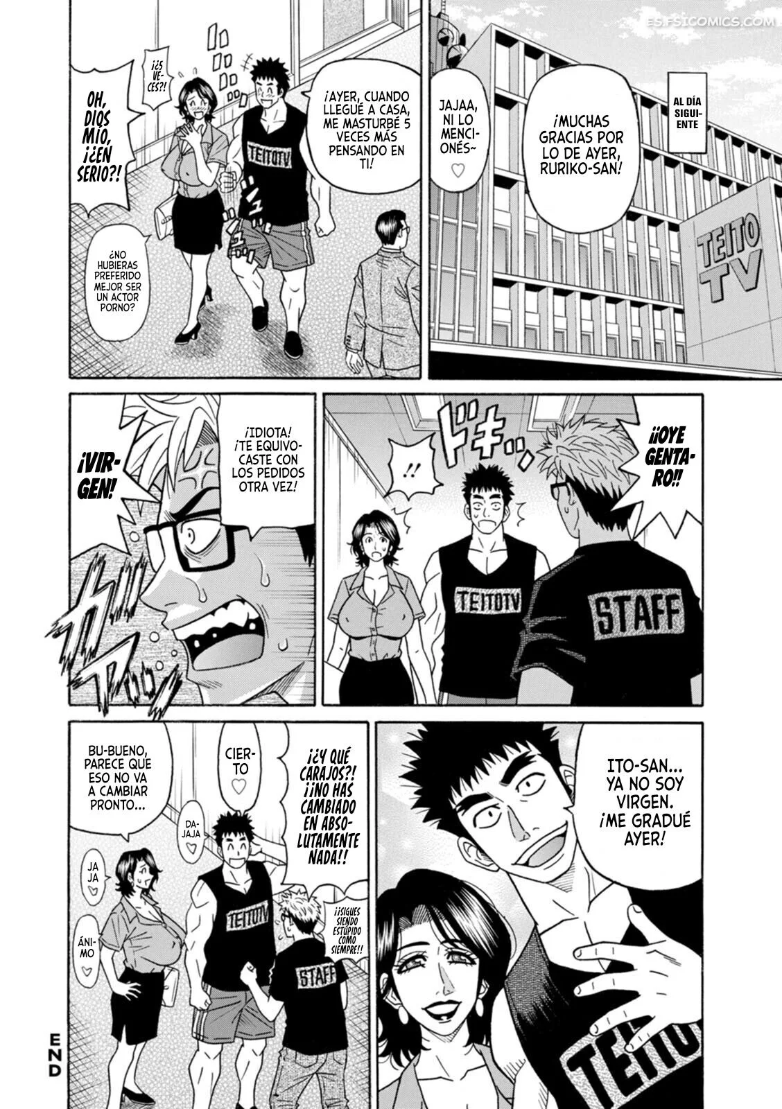 La Extraordinaria Vida De Ruriko, La Locutora Viuda Capítulo 1 – Ozaki Akira - 22 - FSI Comics la extraordinaria vida de ruriko la locutora viuda capitulo 1 ozaki akira 022