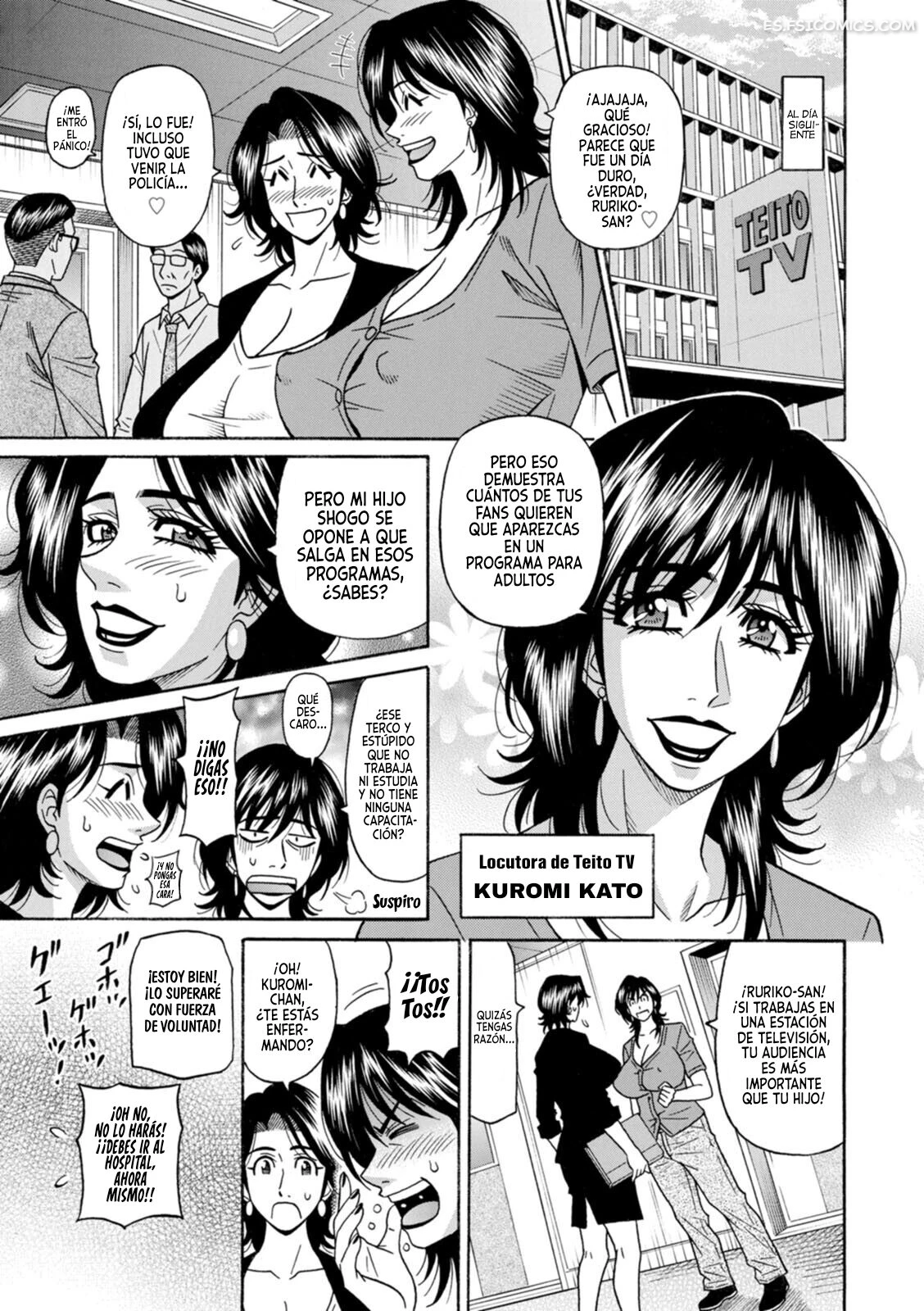 La Extraordinaria Vida De Ruriko, La Locutora Viuda Capítulo 1 – Ozaki Akira - 25 - FSI Comics la extraordinaria vida de ruriko la locutora viuda capitulo 1 ozaki akira 025