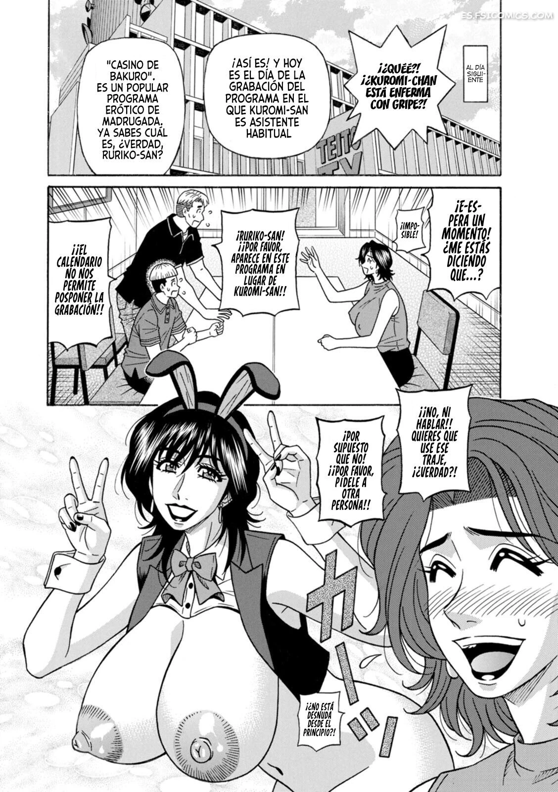 La Extraordinaria Vida De Ruriko, La Locutora Viuda Capítulo 1 – Ozaki Akira - 26 - FSI Comics la extraordinaria vida de ruriko la locutora viuda capitulo 1 ozaki akira 026