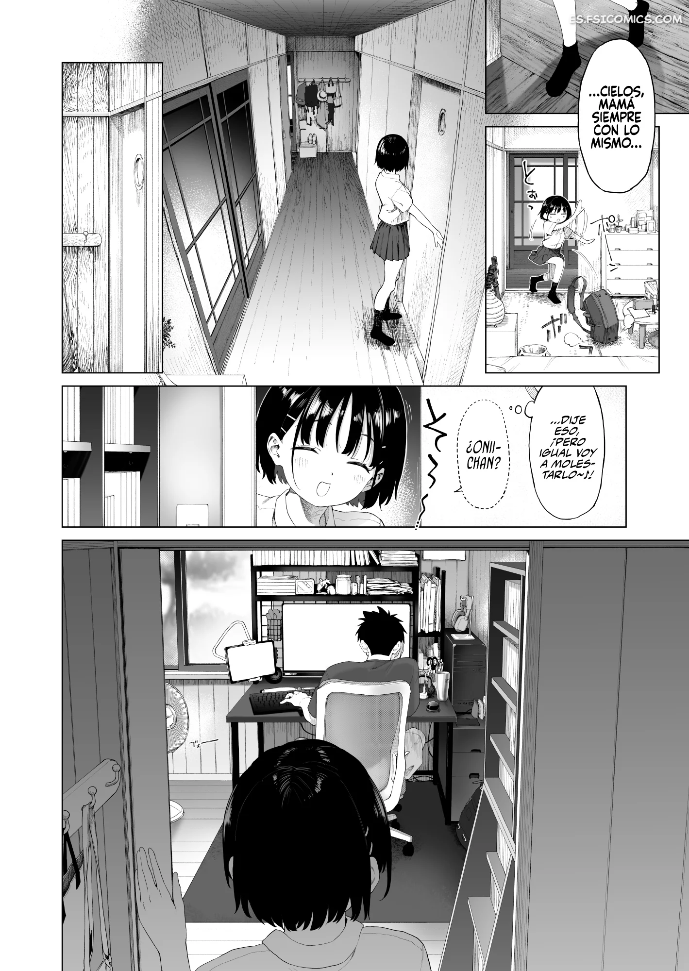 la hermana del campo y la tentacion de la ignorancia capitulo 2 mizu no uro 015