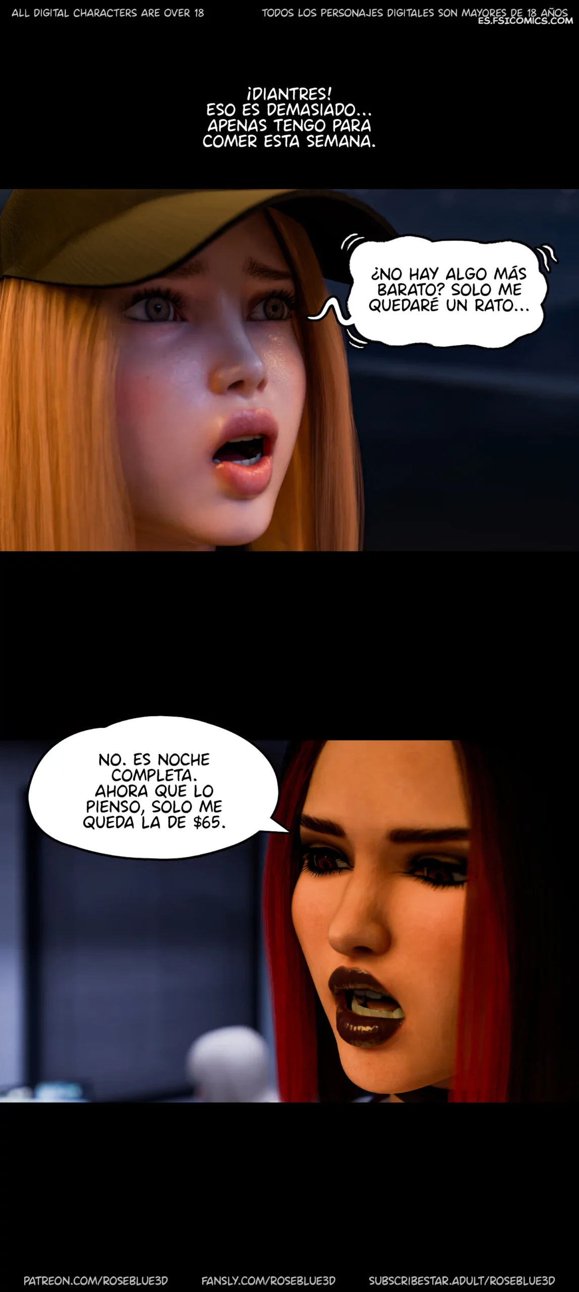 La Viuda De Mi Vecina Capítulo 54 – Rose Blue 3D - 15 - FSI Comics la viuda de mi vecina capitulo 54 rose blue 3d 015