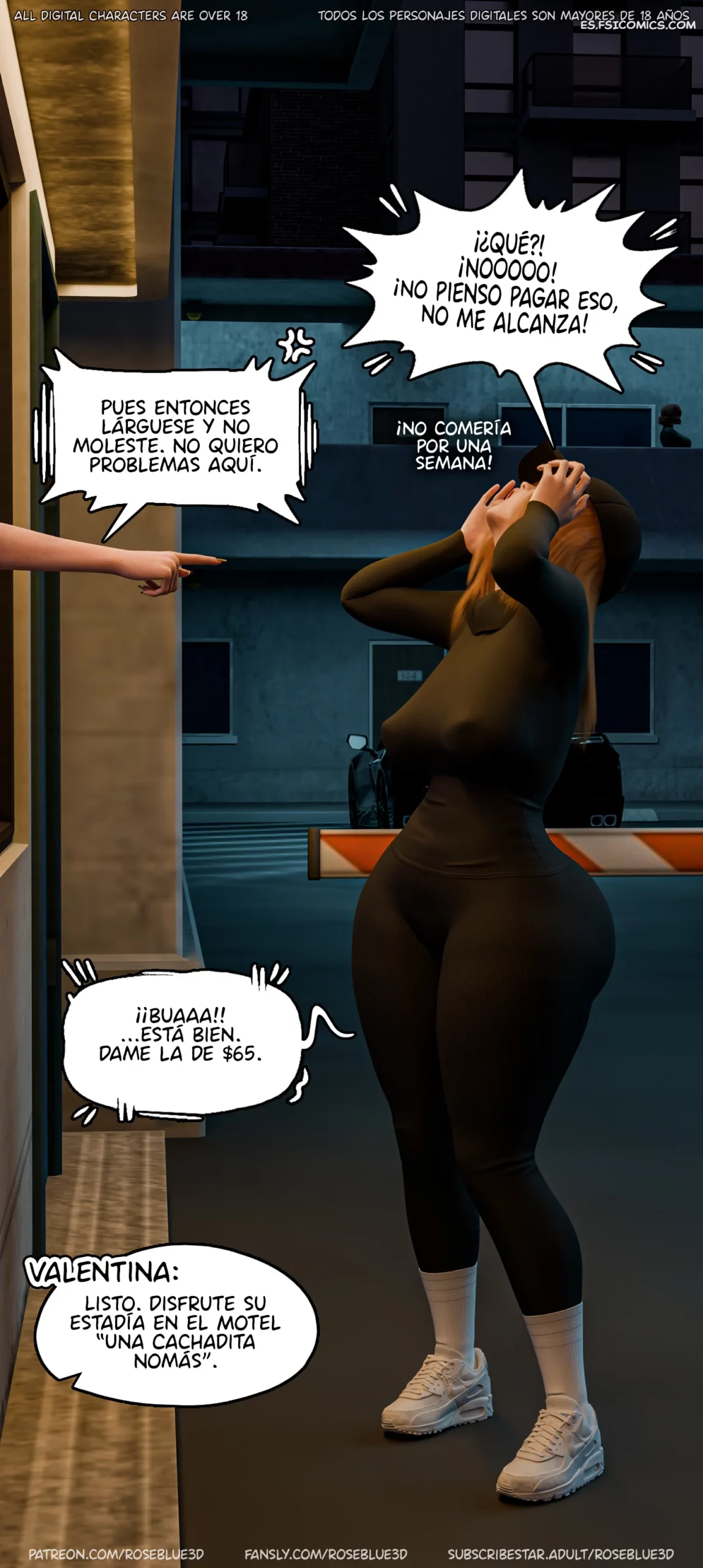 La Viuda De Mi Vecina Capítulo 54 – Rose Blue 3D - 16 - FSI Comics la viuda de mi vecina capitulo 54 rose blue 3d 016
