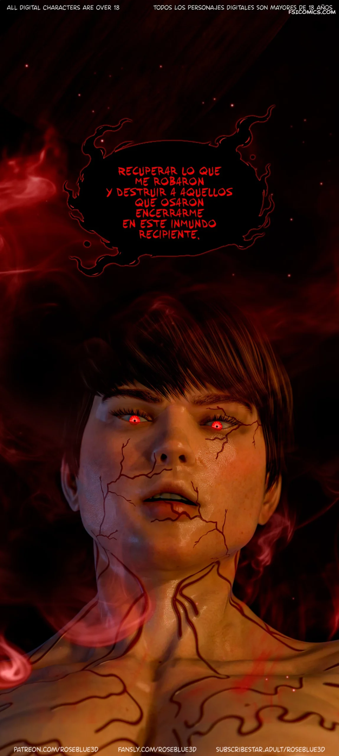 La Viuda De Mi Vecina Capítulo 54 – Rose Blue 3D - 31 - FSI Comics la viuda de mi vecina capitulo 54 rose blue 3d 031