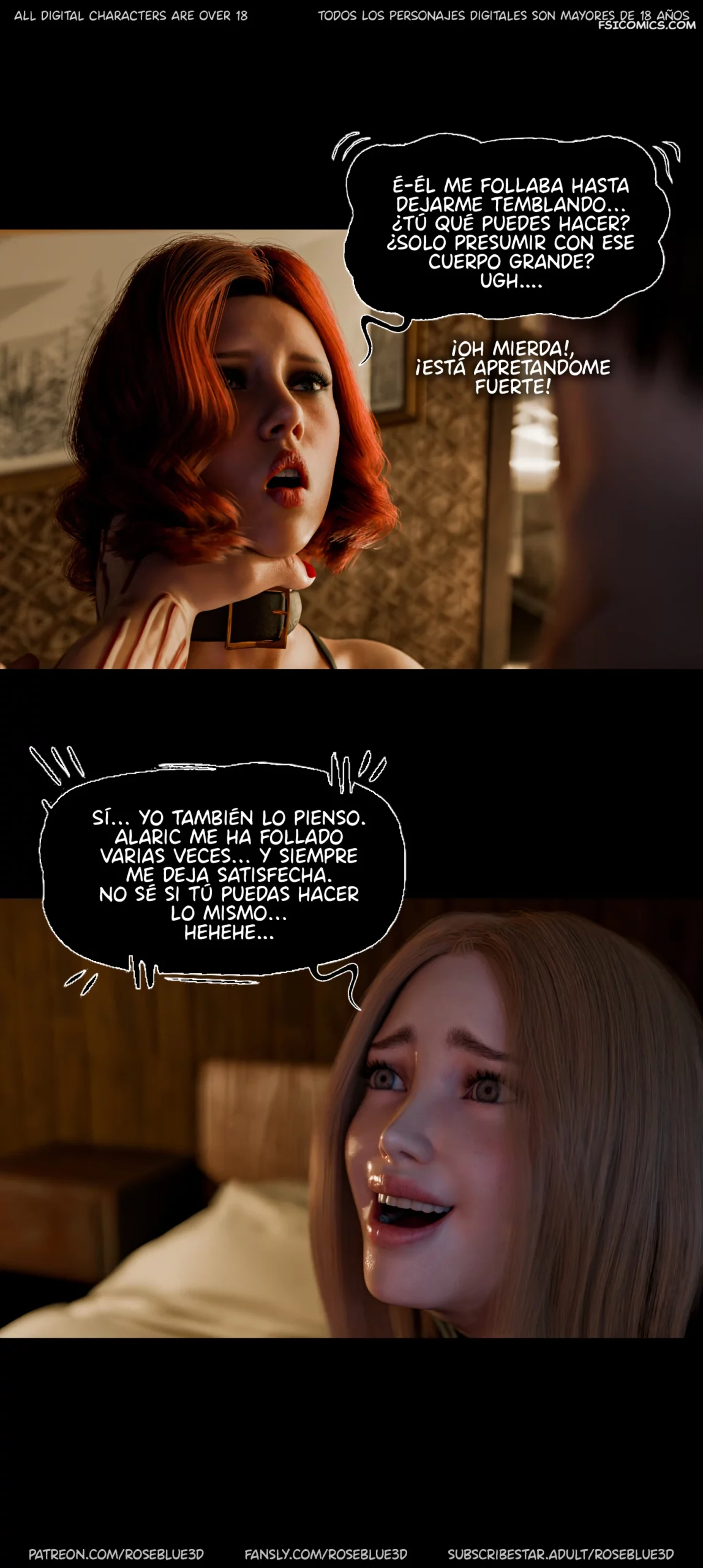 La Viuda De Mi Vecina Capítulo 54 – Rose Blue 3D - 52 - FSI Comics la viuda de mi vecina capitulo 54 rose blue 3d 052