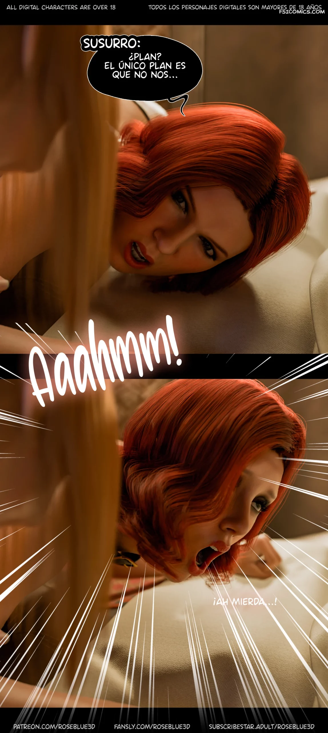 La Viuda De Mi Vecina Capítulo 54 – Rose Blue 3D - 57 - FSI Comics la viuda de mi vecina capitulo 54 rose blue 3d 057