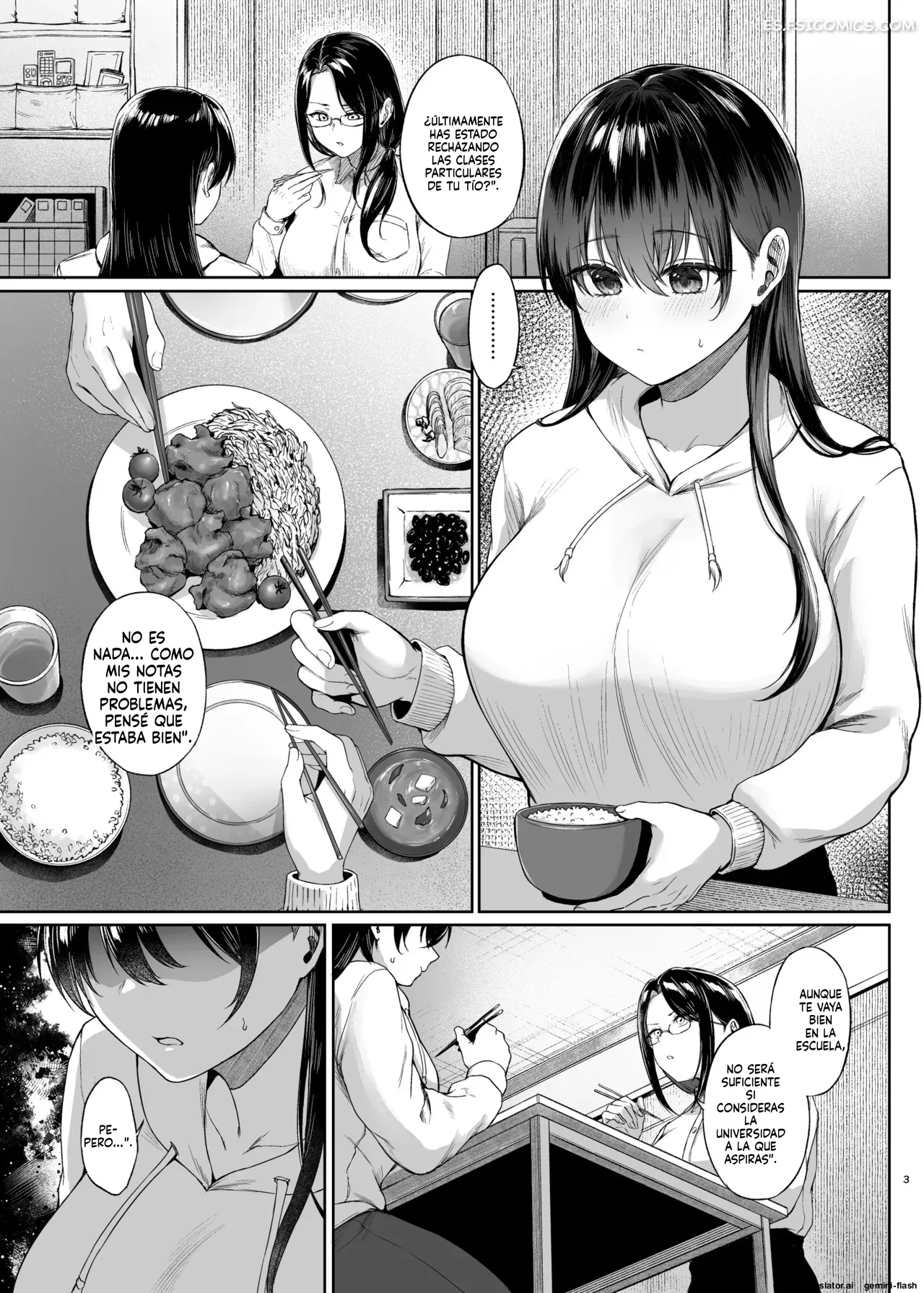 Los Estudios Sobre El Pene Requeridos Para Una Estudiante De Honor Pechugona Capítulo 2 – Tadano Mezashi - 2 - FSI Comics los estudios sobre el pene requeridos para una estudiante de honor pechugona capitulo 2 tadano mezashi 002
