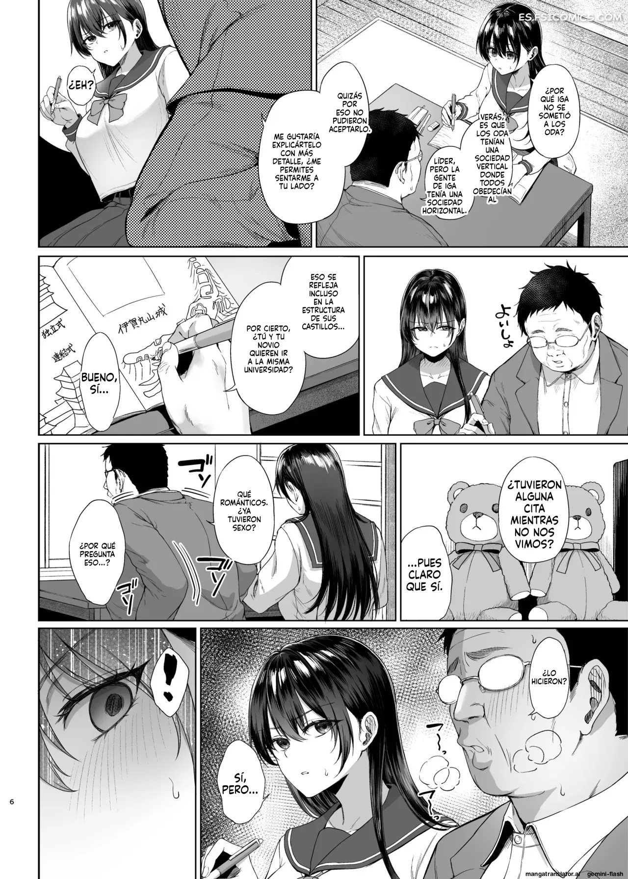 Los Estudios Sobre El Pene Requeridos Para Una Estudiante De Honor Pechugona Capítulo 2 – Tadano Mezashi - 5 - FSI Comics los estudios sobre el pene requeridos para una estudiante de honor pechugona capitulo 2 tadano mezashi 005