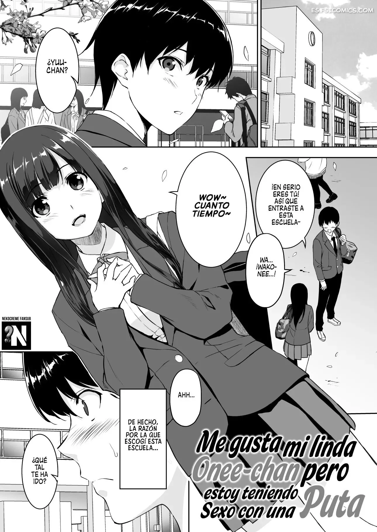 Me Gusta Mi Hermana Mayor De Corazón Puro, Pero Me Estoy Acostando Con Una Zorra Capítulo 1 – Fumio - 2 - FSI Comics me gusta mi hermana mayor de corazon puro pero me estoy acostando con una zorra capitulo 1 fumio 002