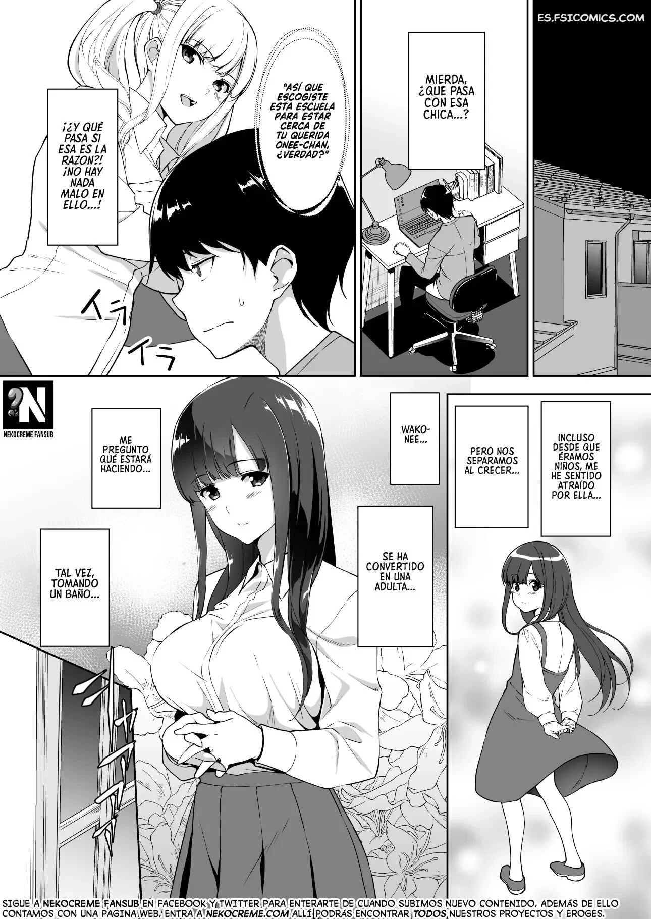 Me Gusta Mi Hermana Mayor De Corazón Puro, Pero Me Estoy Acostando Con Una Zorra Capítulo 1 – Fumio - 7 - FSI Comics me gusta mi hermana mayor de corazon puro pero me estoy acostando con una zorra capitulo 1 fumio 007