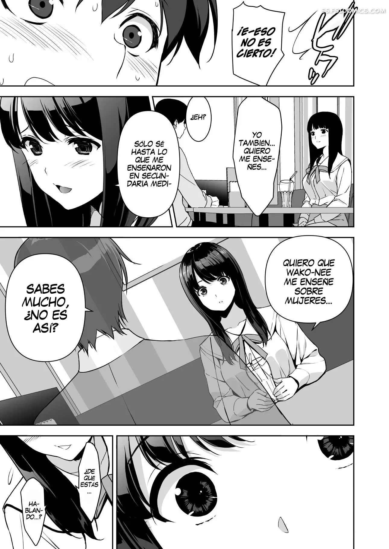 me gusta mi hermana mayor de corazon puro pero me estoy acostando con una zorra capitulo 2 fumio 022