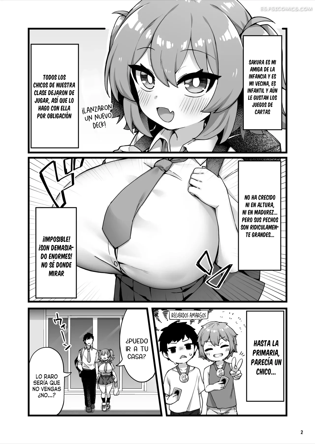 Mi Amiga De La Infancia - Cuyo Único Crecimiento Fueron Sus Pechos – KATUU - 3 - FSI Comics mi amiga de la infancia cuyo unico crecimiento fueron sus pechos katuu 003