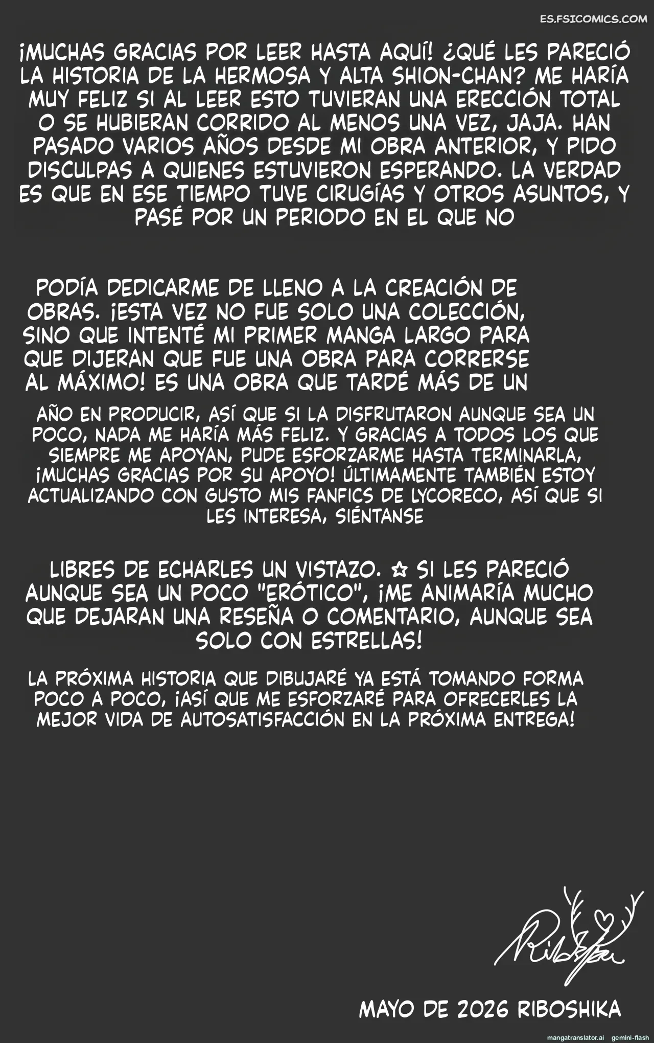 Mi Hermana Mayor Es La Más Fuerte Y Genial Del Mundo – Riboshika - 153 - FSI Comics mi hermana mayor es la mas fuerte y genial del mundo riboshika 153