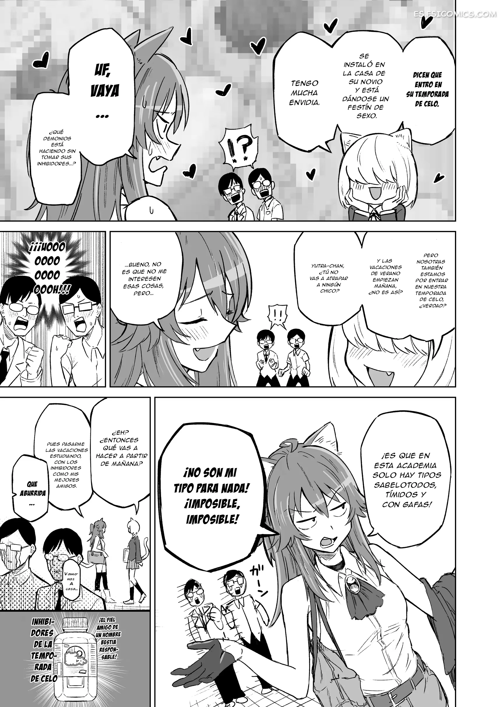 que sea epoca de apareamiento no significa que me vaya a enamorar de algun viejo al que odio nonogishi 008