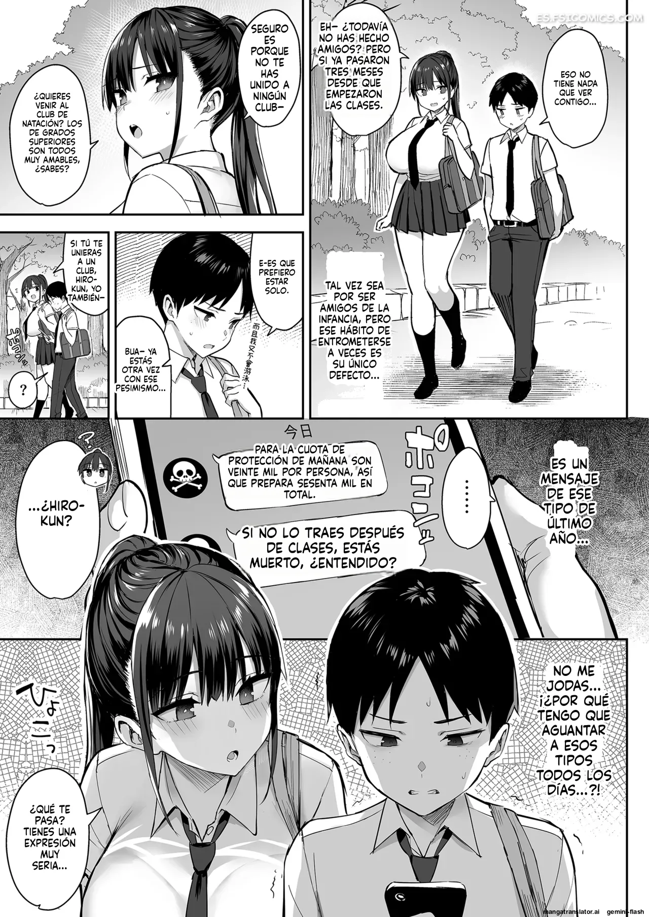 siete dias y siete noches cuando un amigo de la infancia de pechos grandes se acostaba con un chico malo capitulo 1 ichinomiya yuu 005