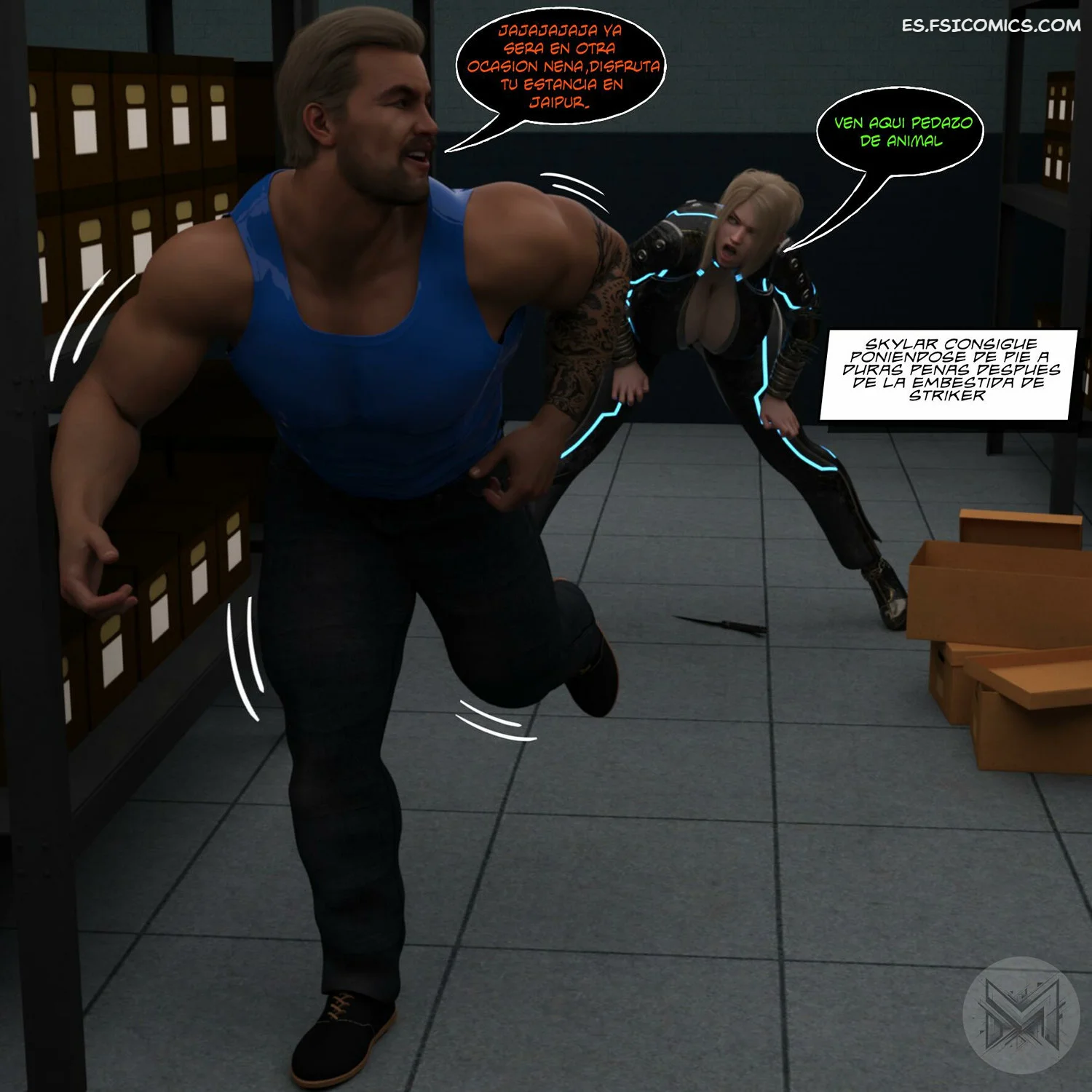 Spy Game Capítulo 2 – Meggadroide - 34 - FSI Comics spy game capitulo 2 meggadroide 034
