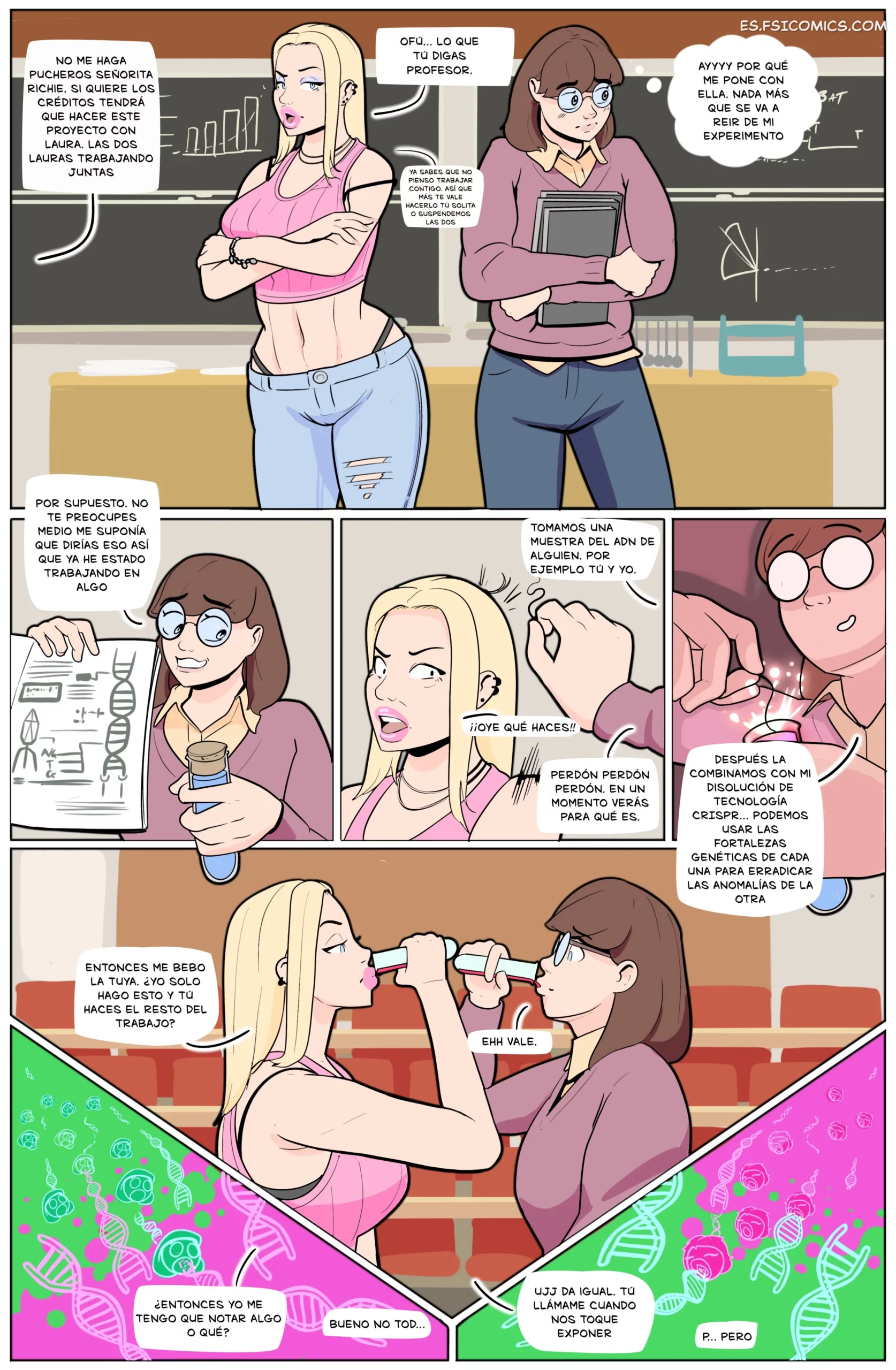 the laura experiment mana omega 001